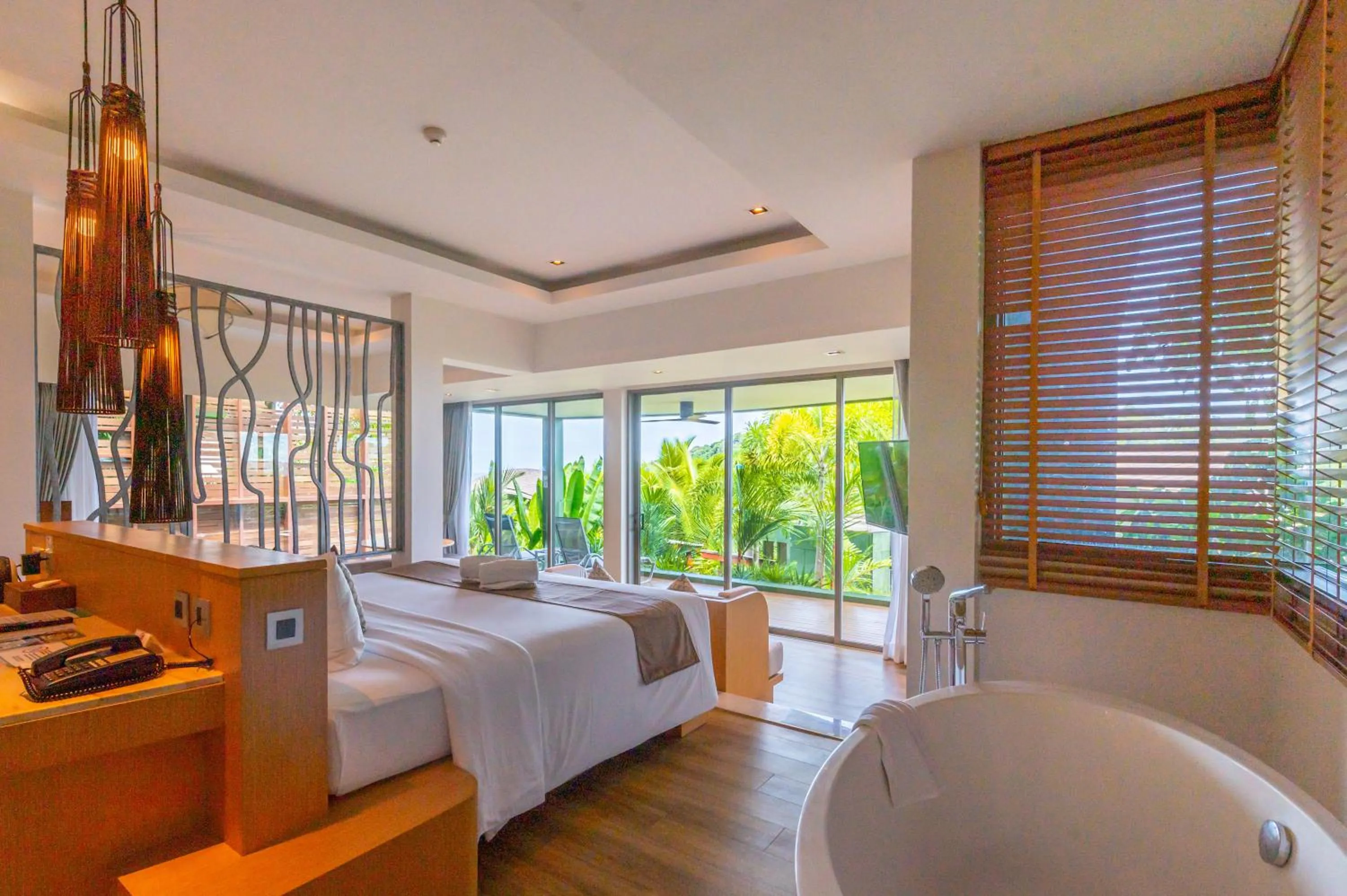 View (from property/room), Bed in Crest Resort & Pool Villas - SHA Extra Plus