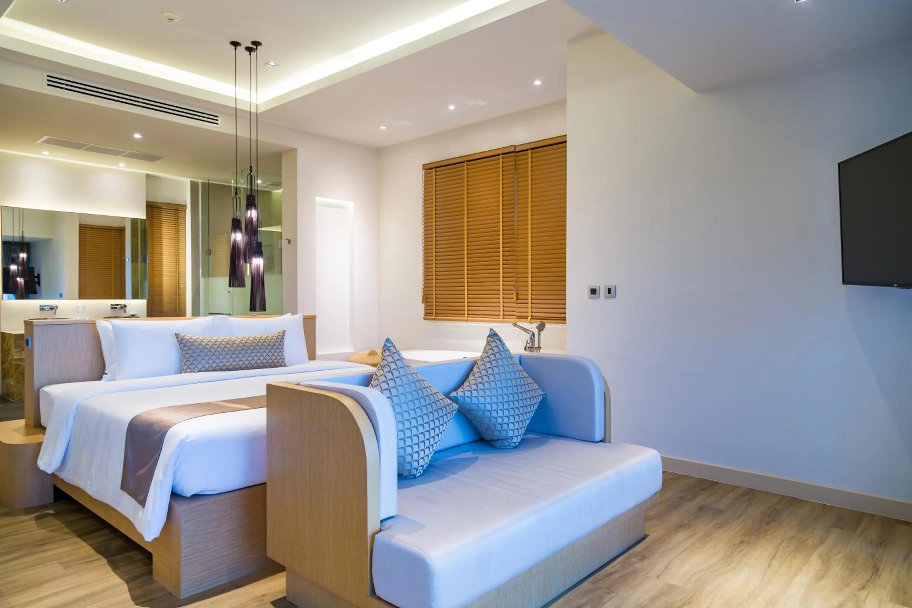 Bed in Crest Resort & Pool Villas - SHA Extra Plus