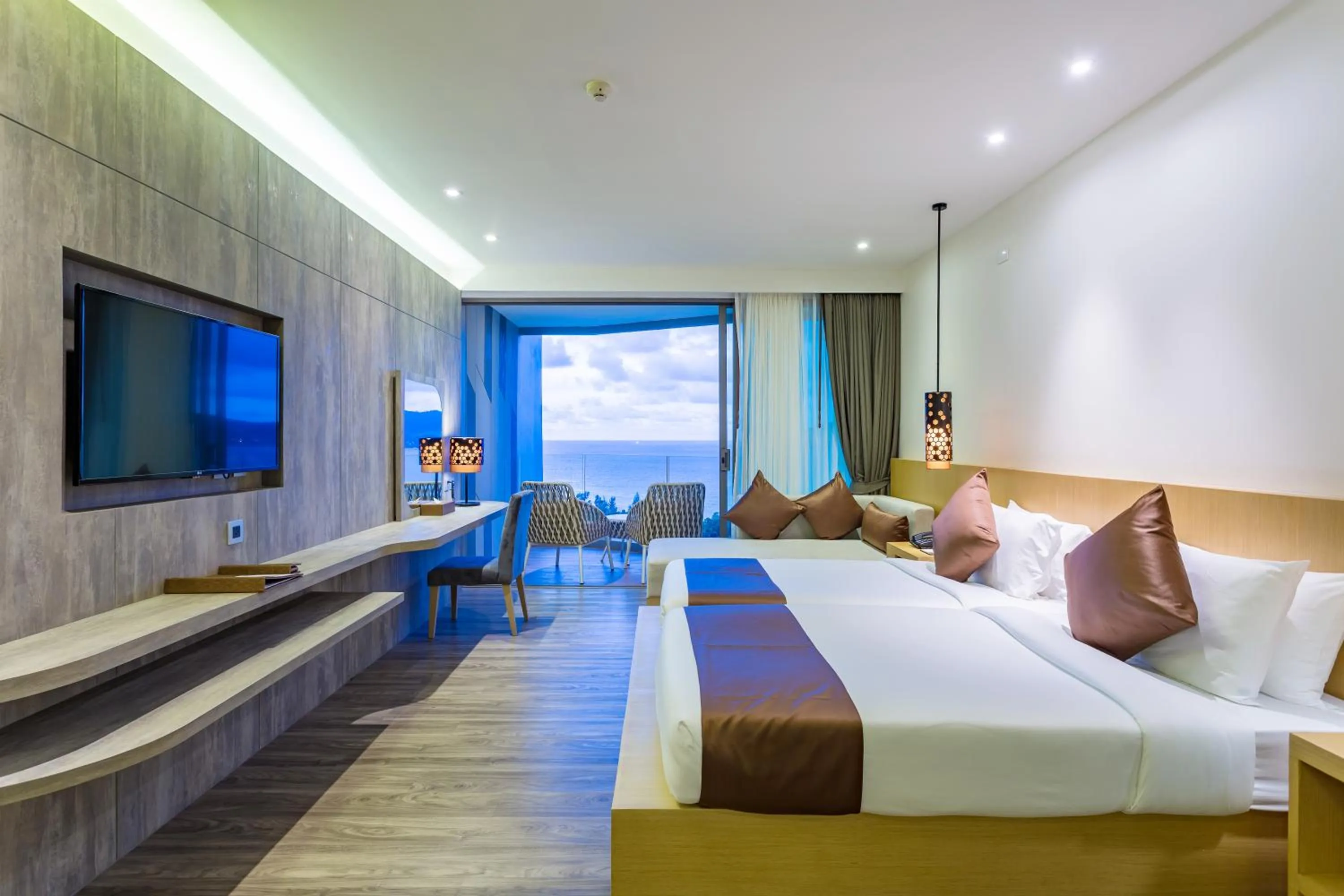 View (from property/room), Bed in Crest Resort & Pool Villas - SHA Extra Plus