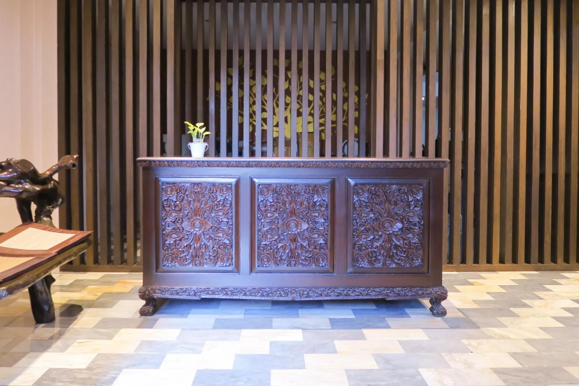 Lobby or reception in The Grand Palace Hotel