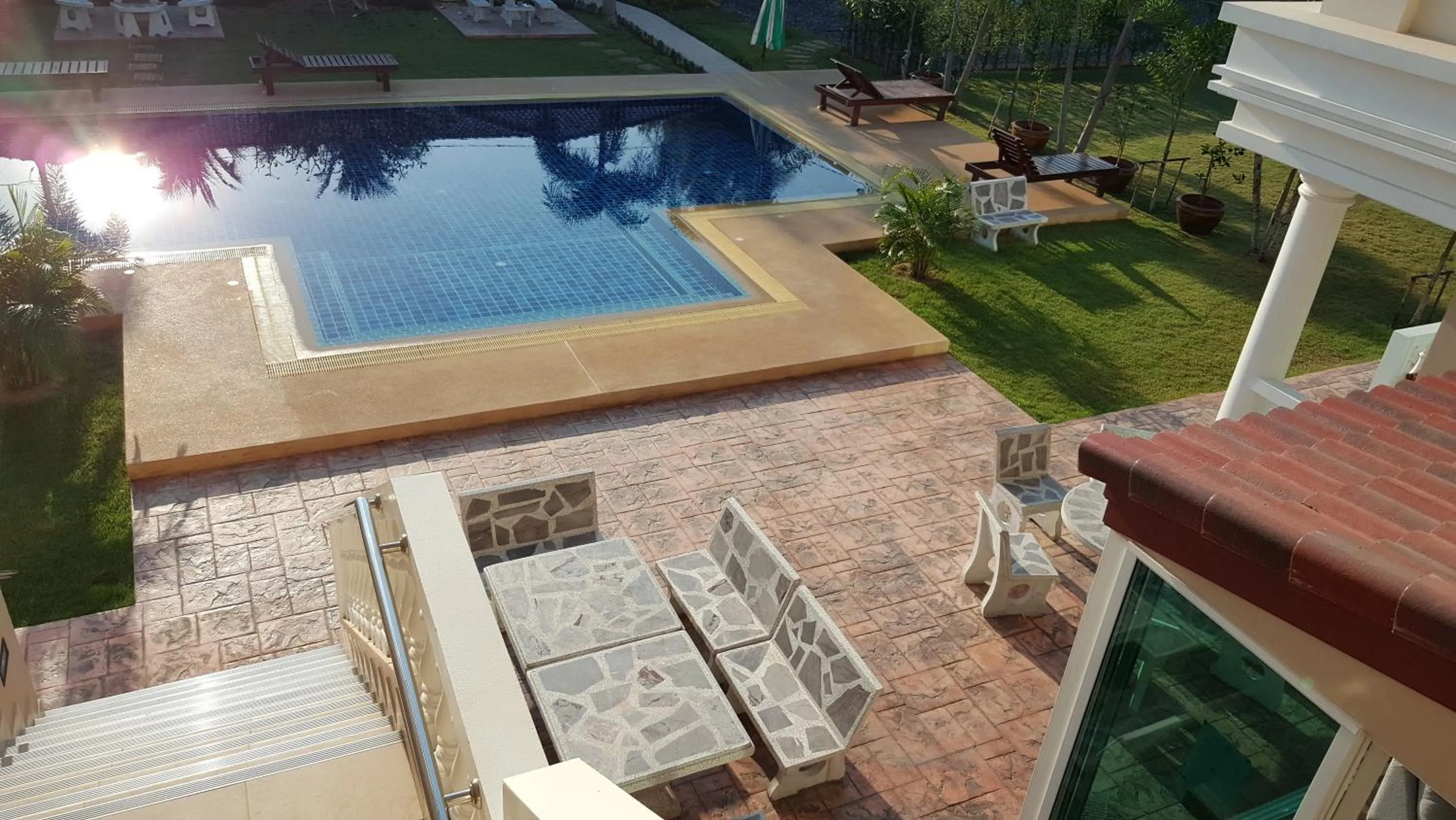 Garden view in East Shore Pattaya Resort