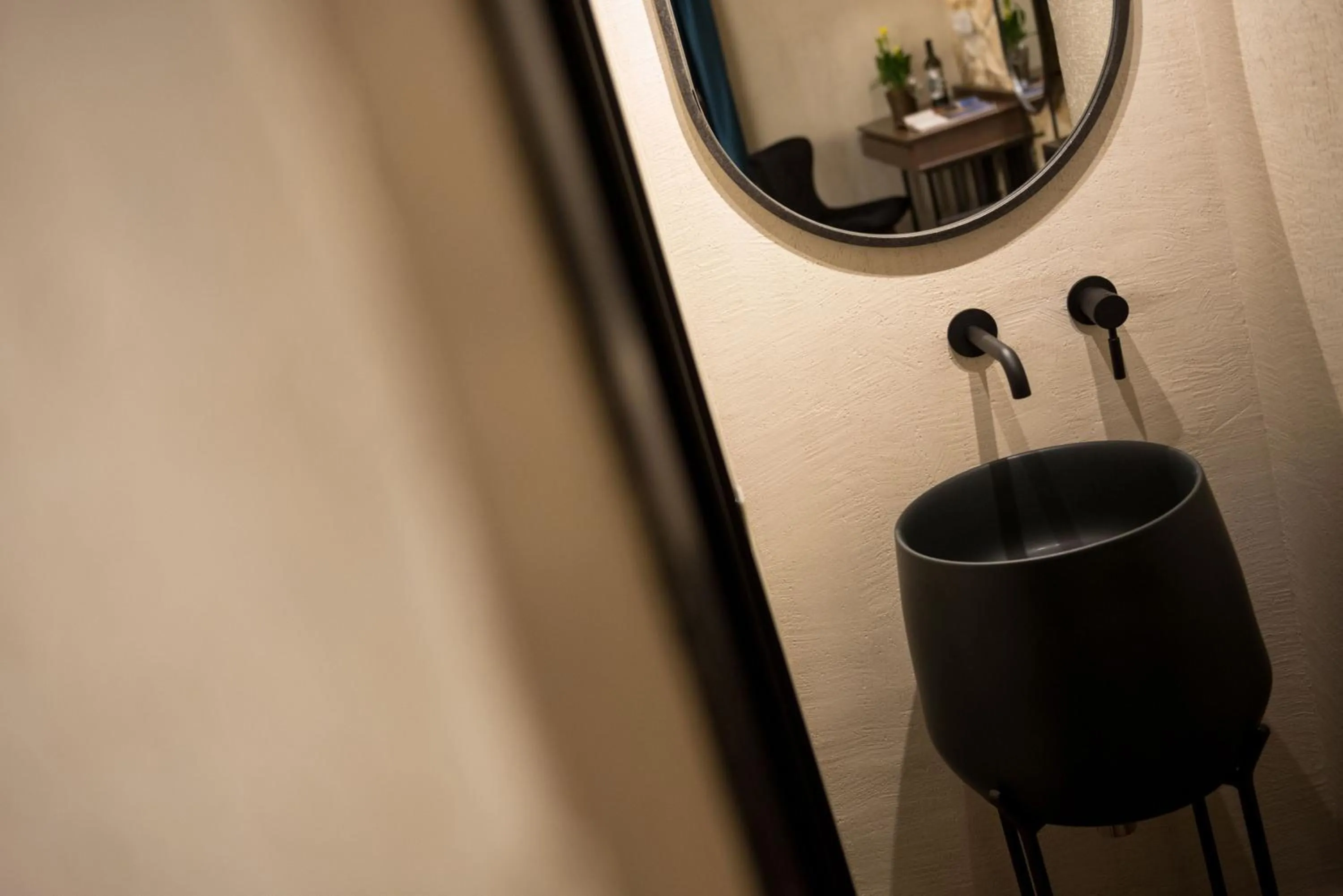 Bathroom in Tsikeli Boutique Hotel Meteora - Adults Friendly