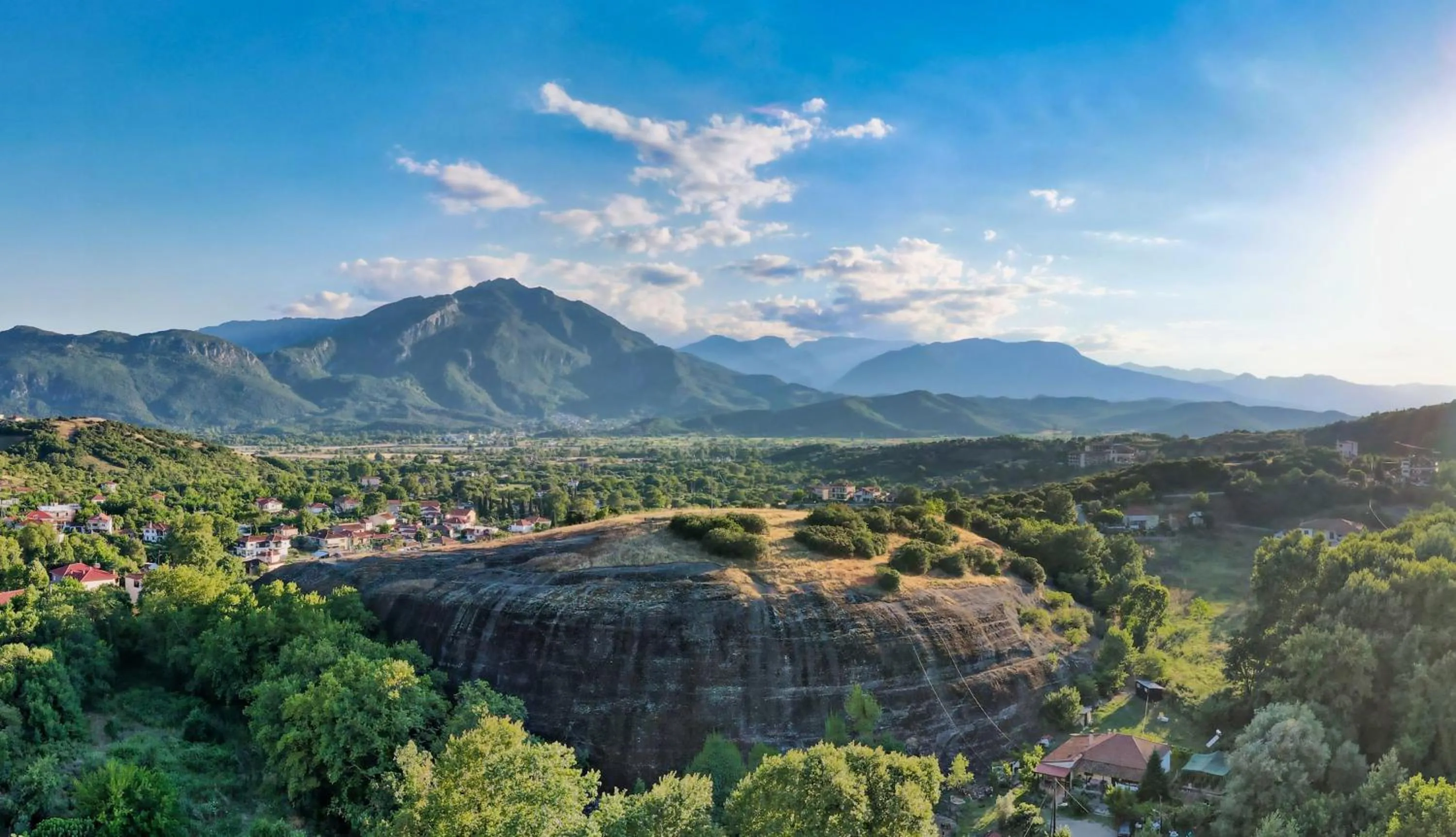 Mountain view in Tsikeli Boutique Hotel Meteora - Adults Friendly