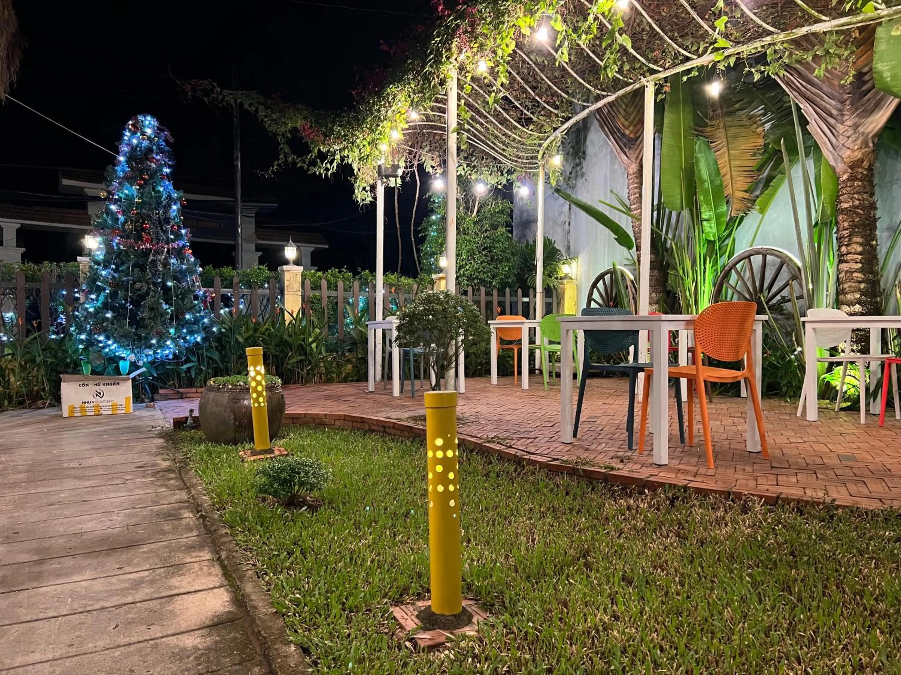 Patio in Tropical Garden Phu Quoc