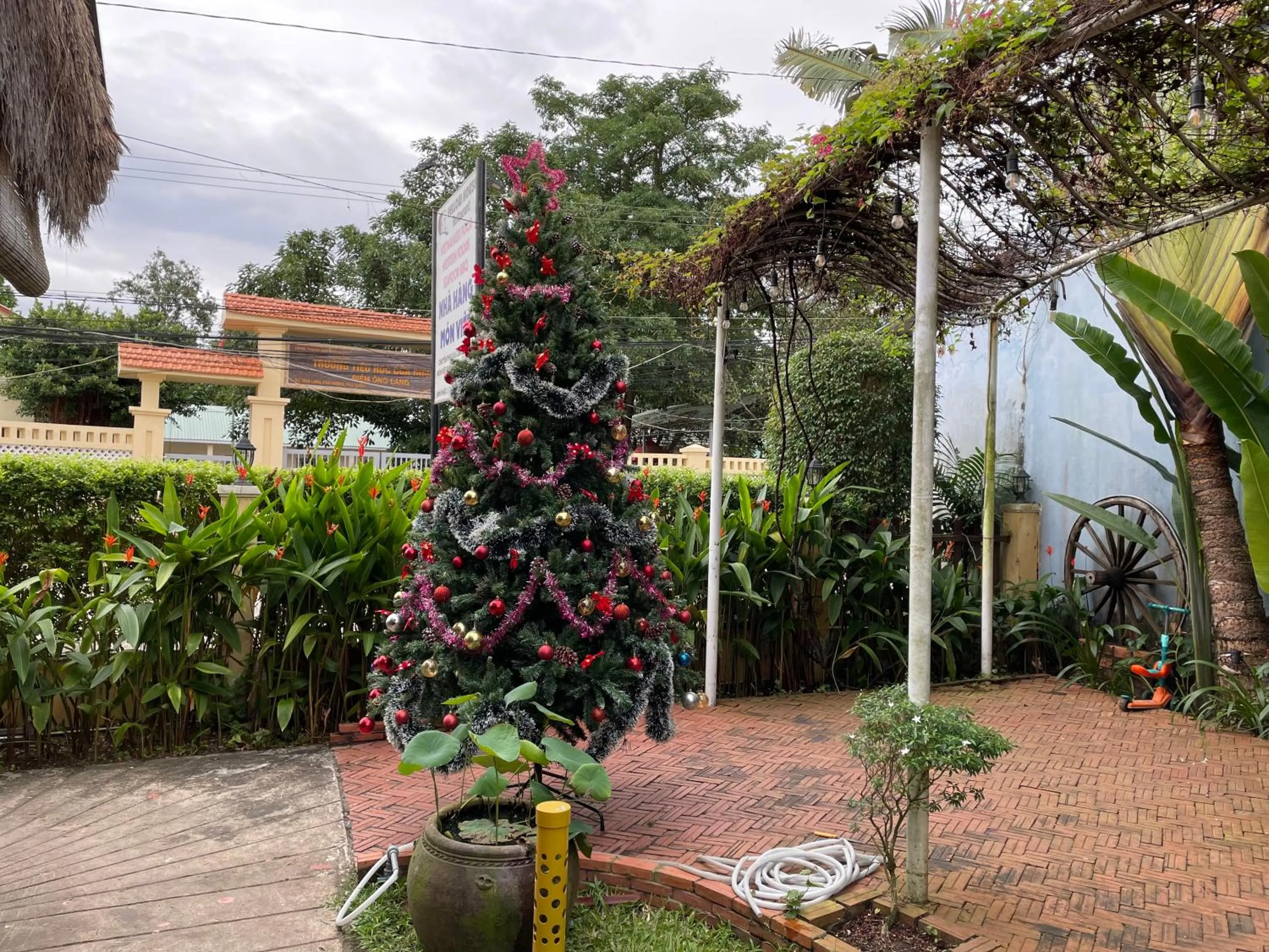 Patio in Tropical Garden Phu Quoc