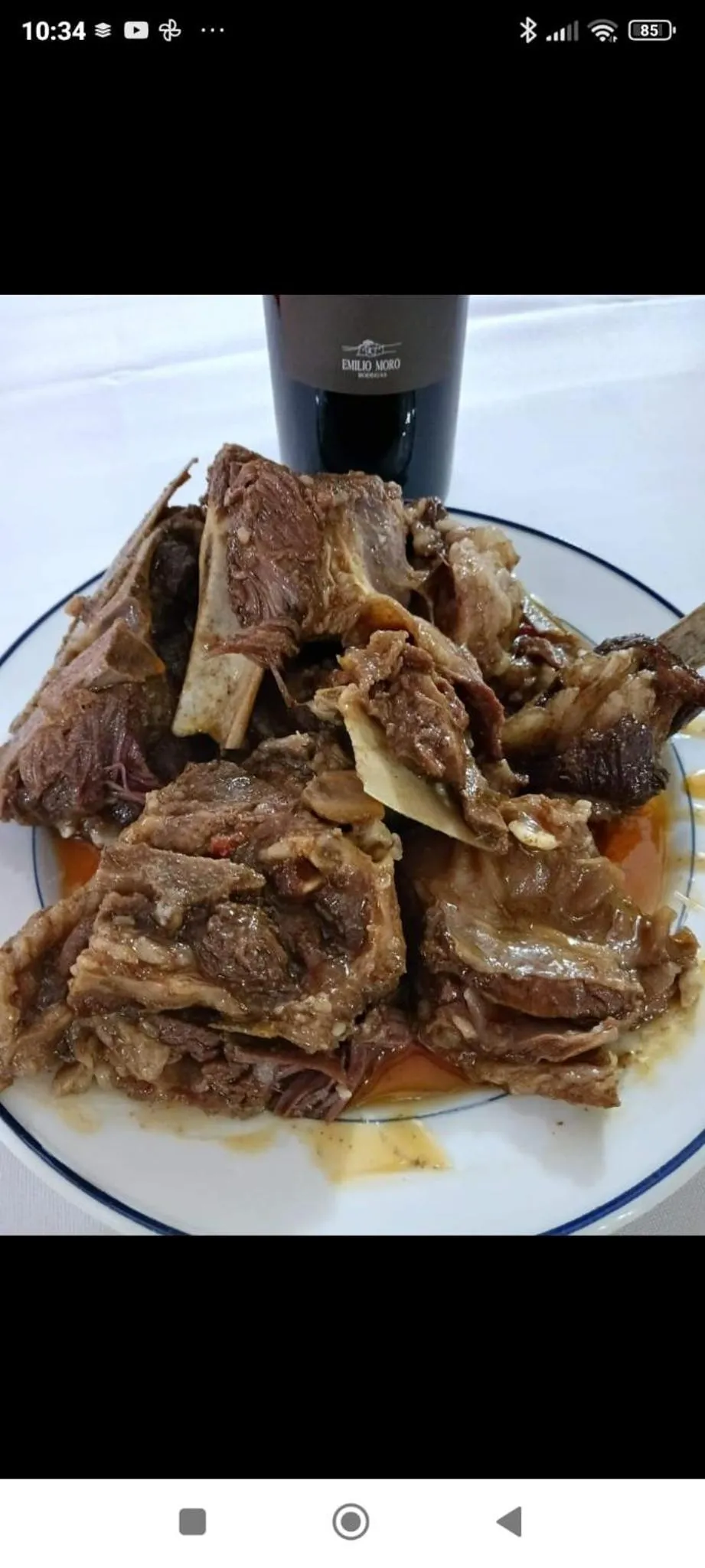 Restaurant/places to eat in Hotel Rural La Raya 1866