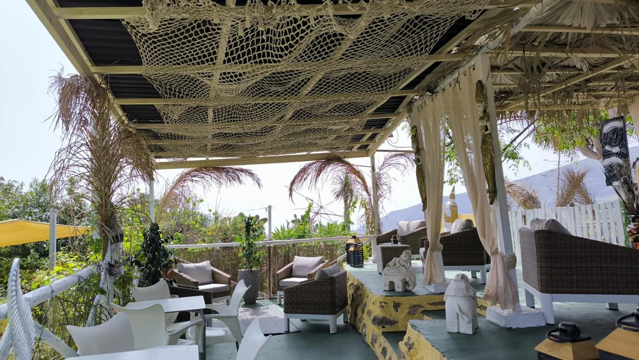 Balcony/Terrace in Hotel Rural La Raya 1866