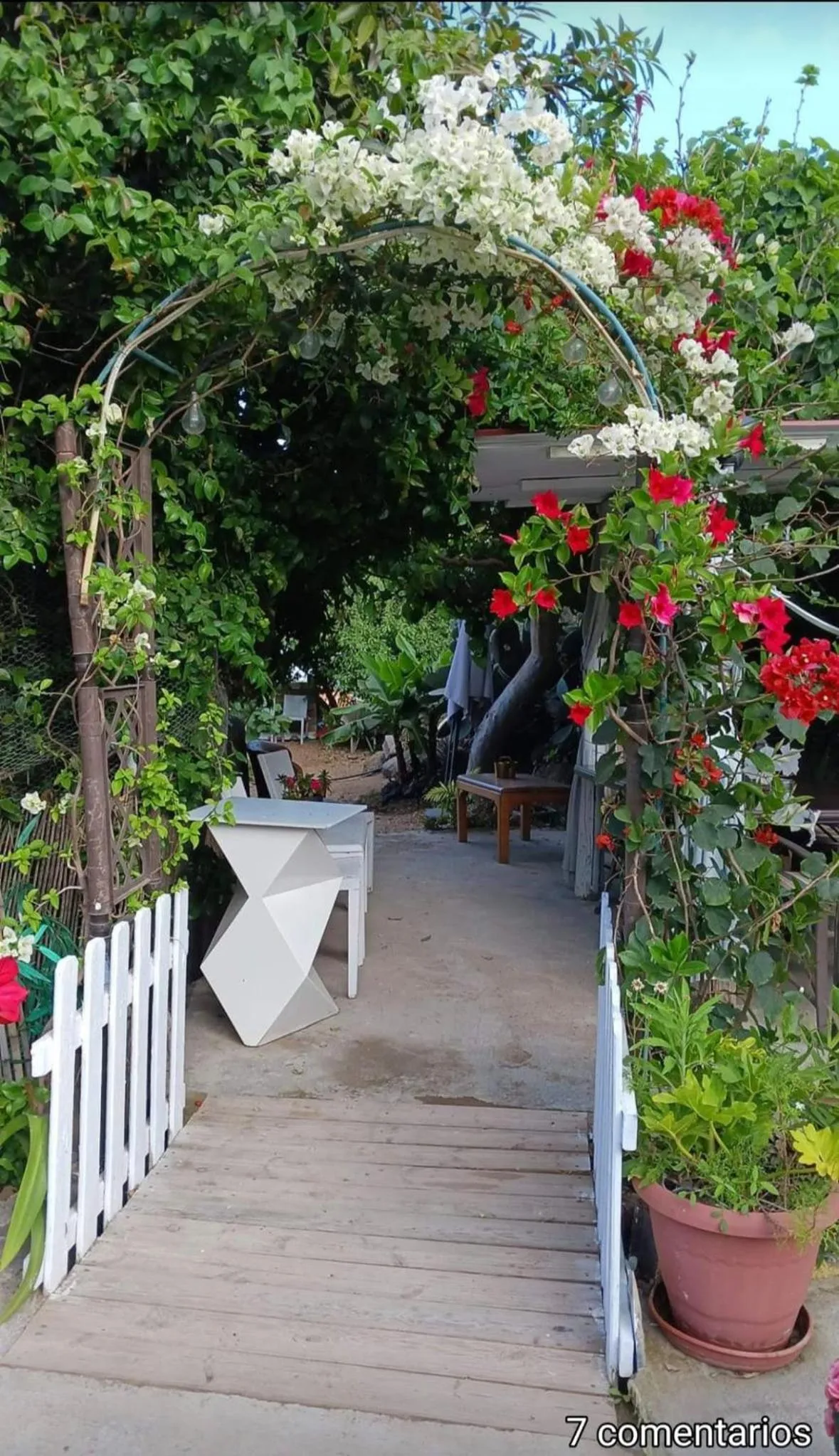 Garden in Hotel Rural La Raya 1866