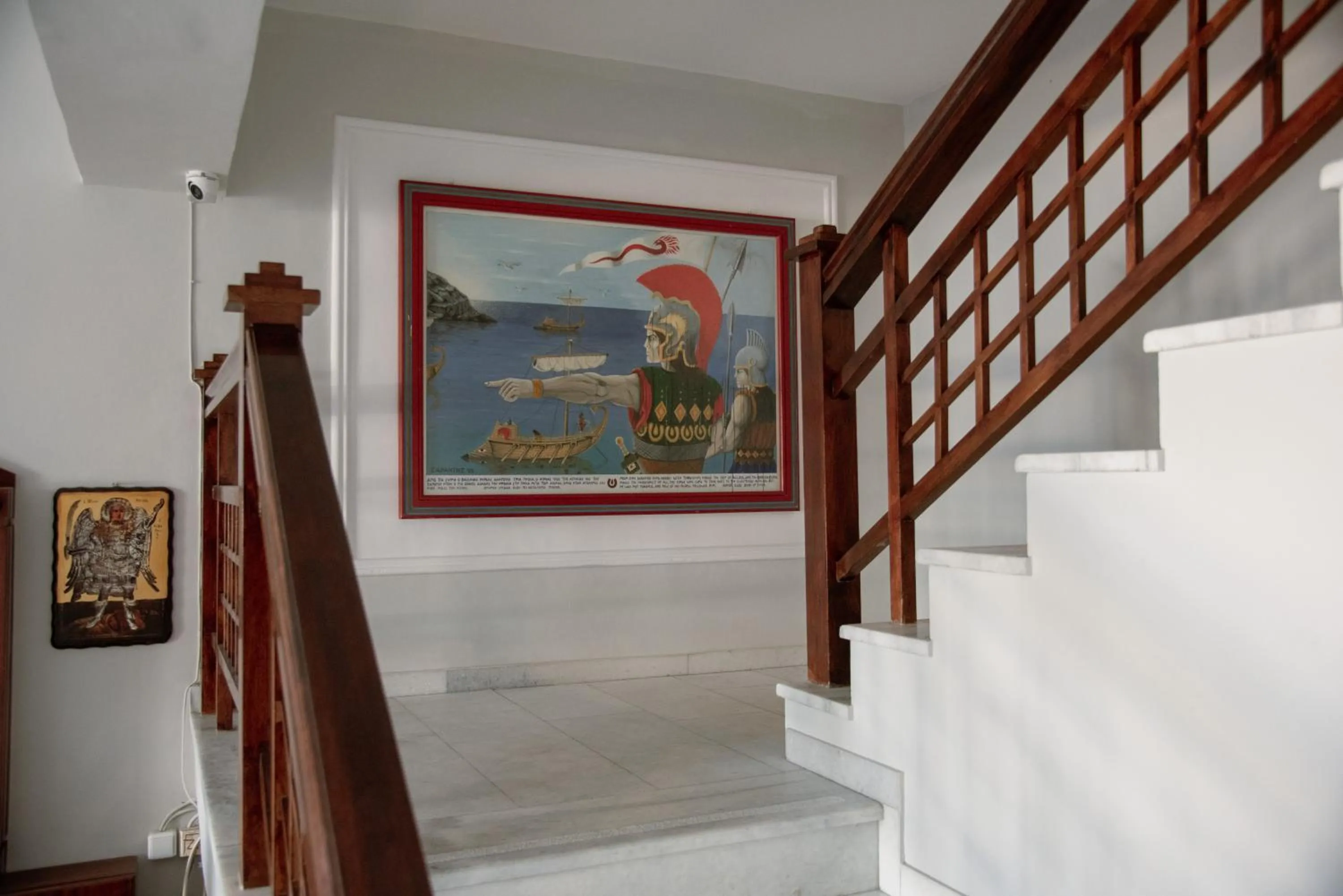 Lobby or reception in Nireus Hotel