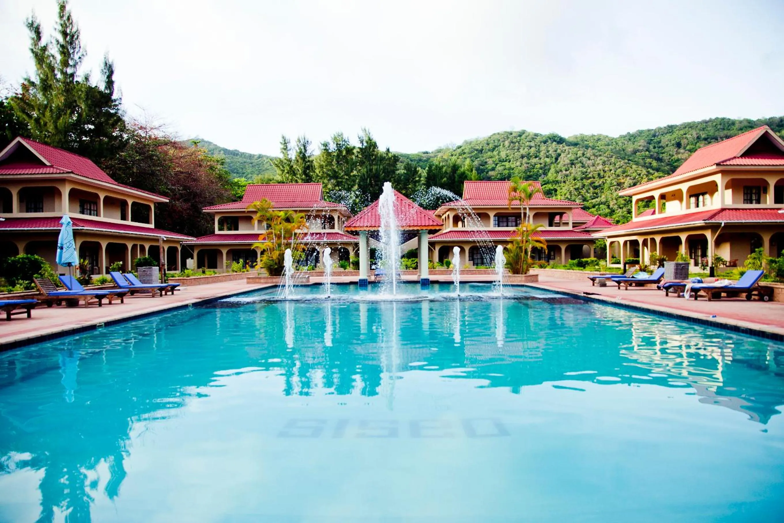 Pool view in Oasis Hotel Restaurant & Spa