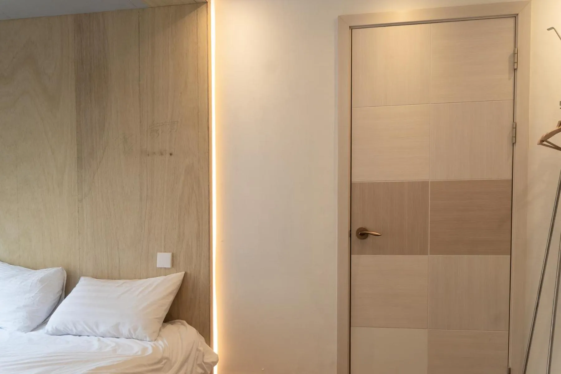 Bed in Myeongdong Artmonstay