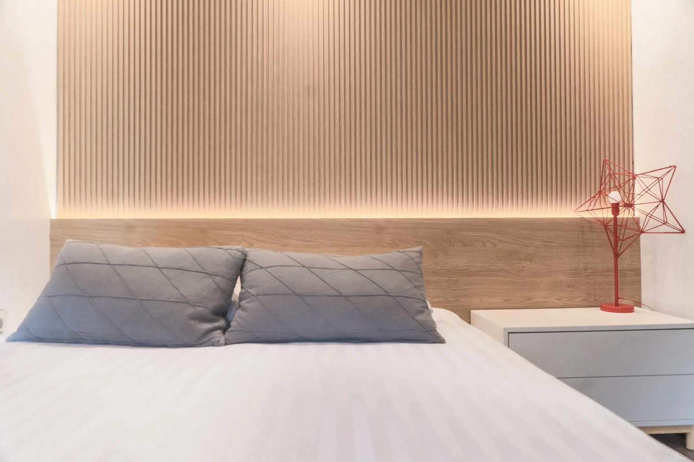 Bed in Myeongdong Artmonstay