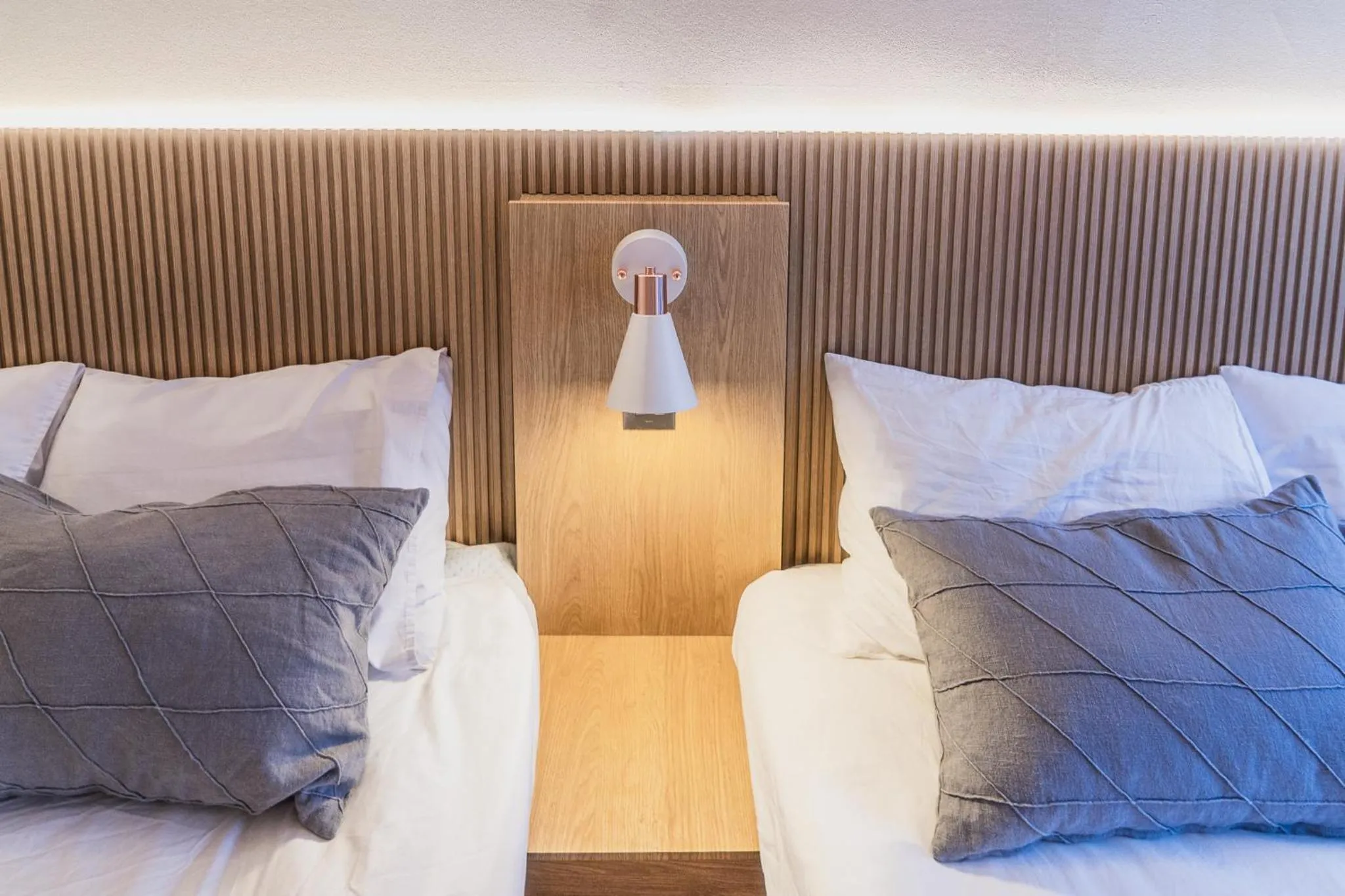 Bed in Myeongdong Artmonstay