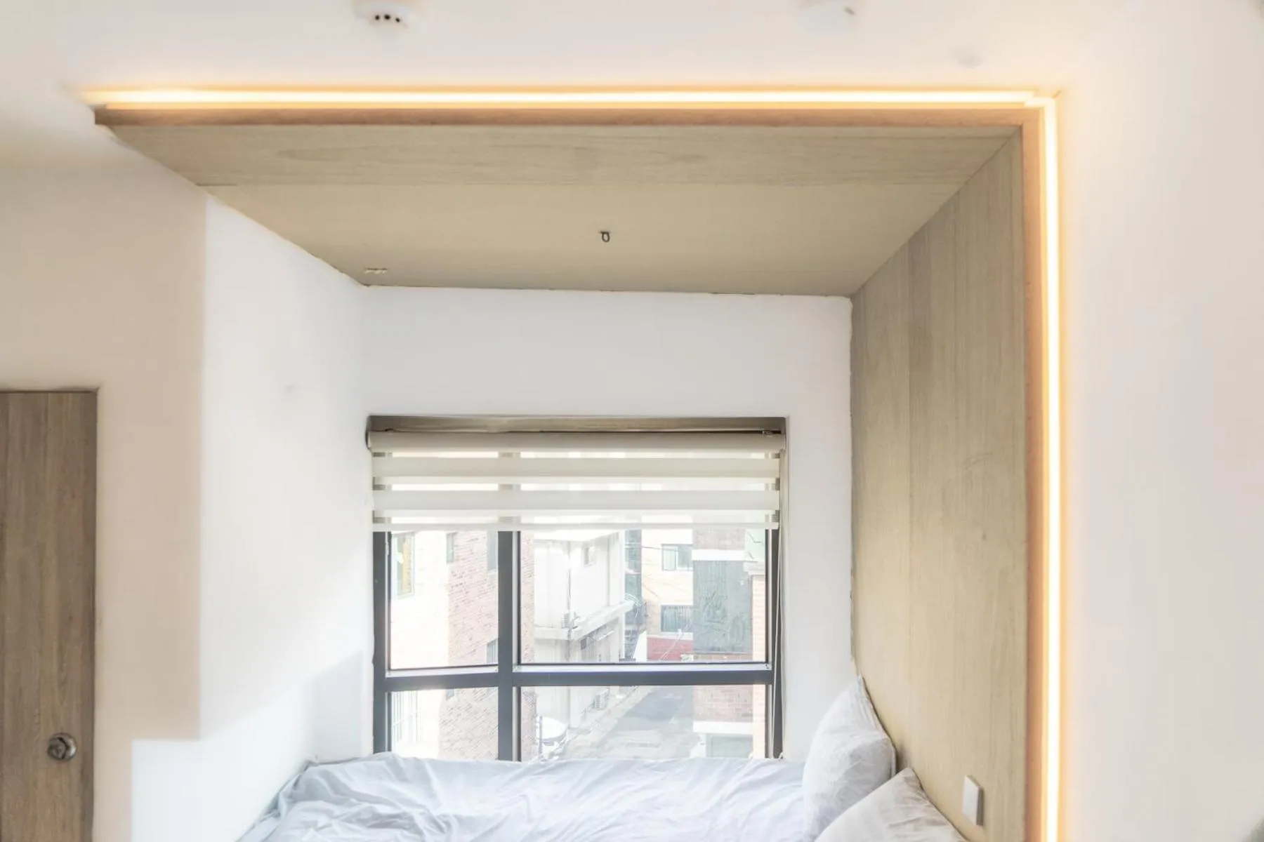 Bed in Myeongdong Artmonstay