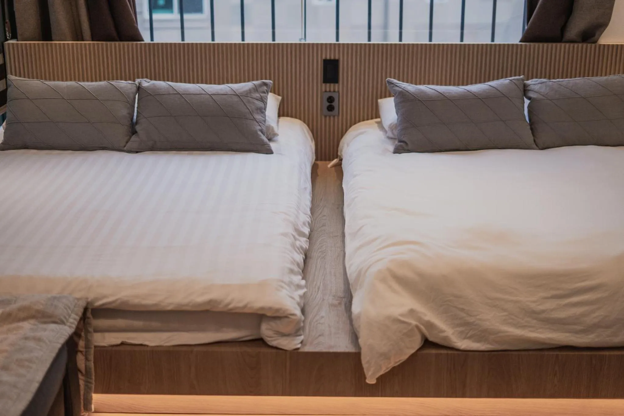 Bed in Myeongdong Artmonstay