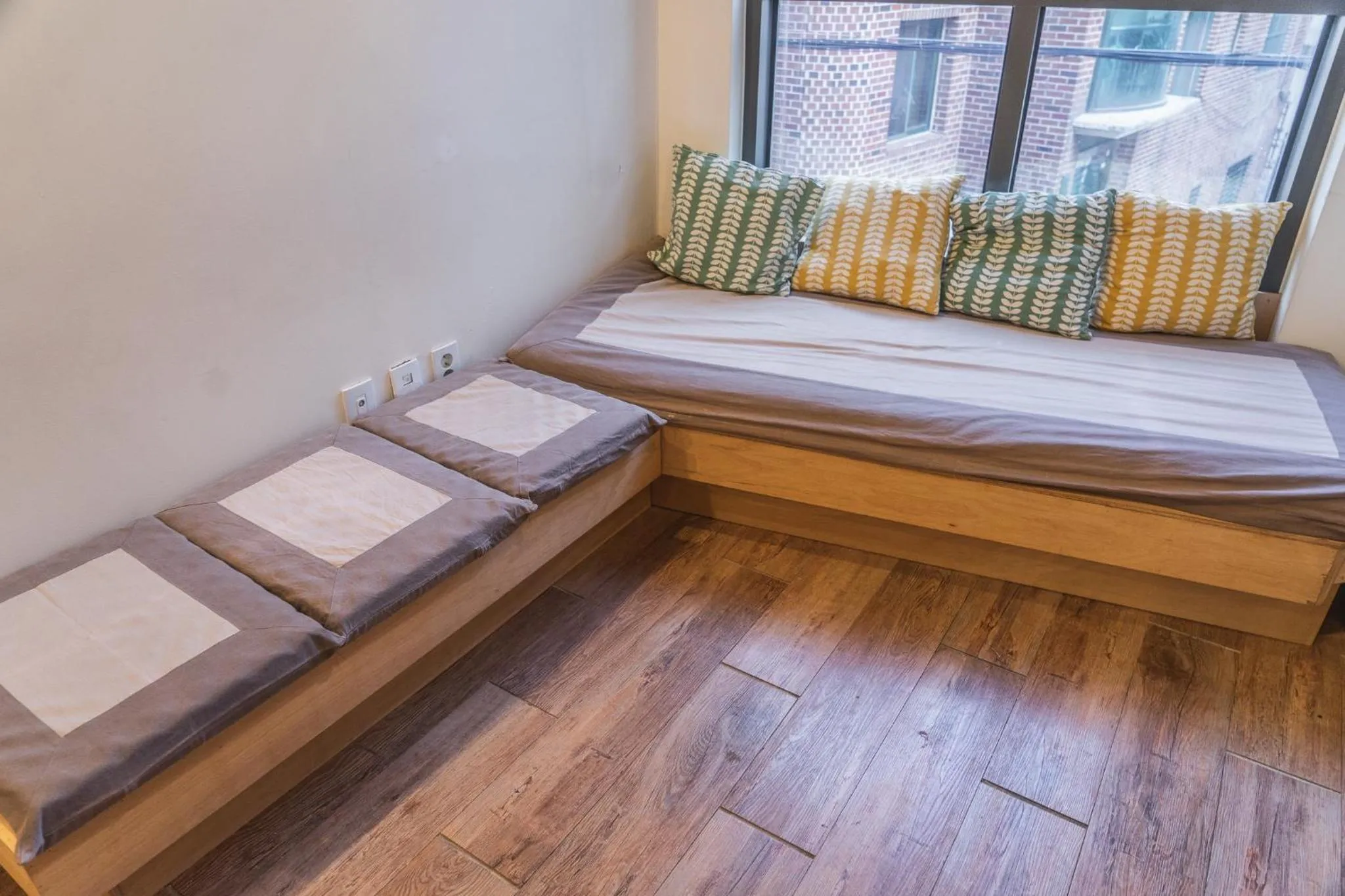 Bed in Myeongdong Artmonstay