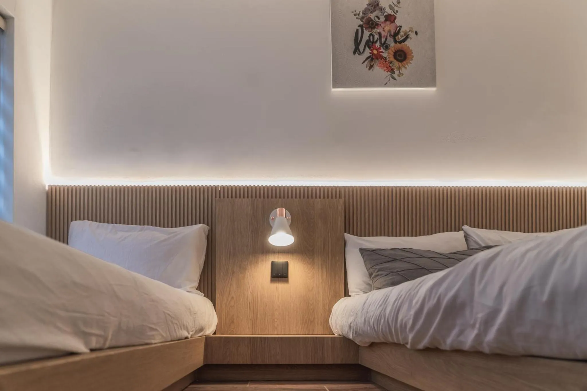 Bed in Myeongdong Artmonstay