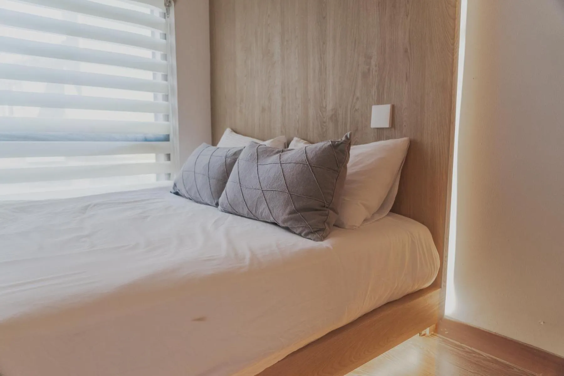 Bed in Myeongdong Artmonstay