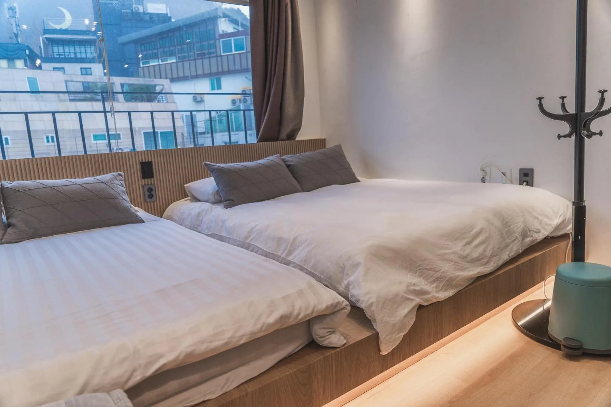 Bed in Myeongdong Artmonstay
