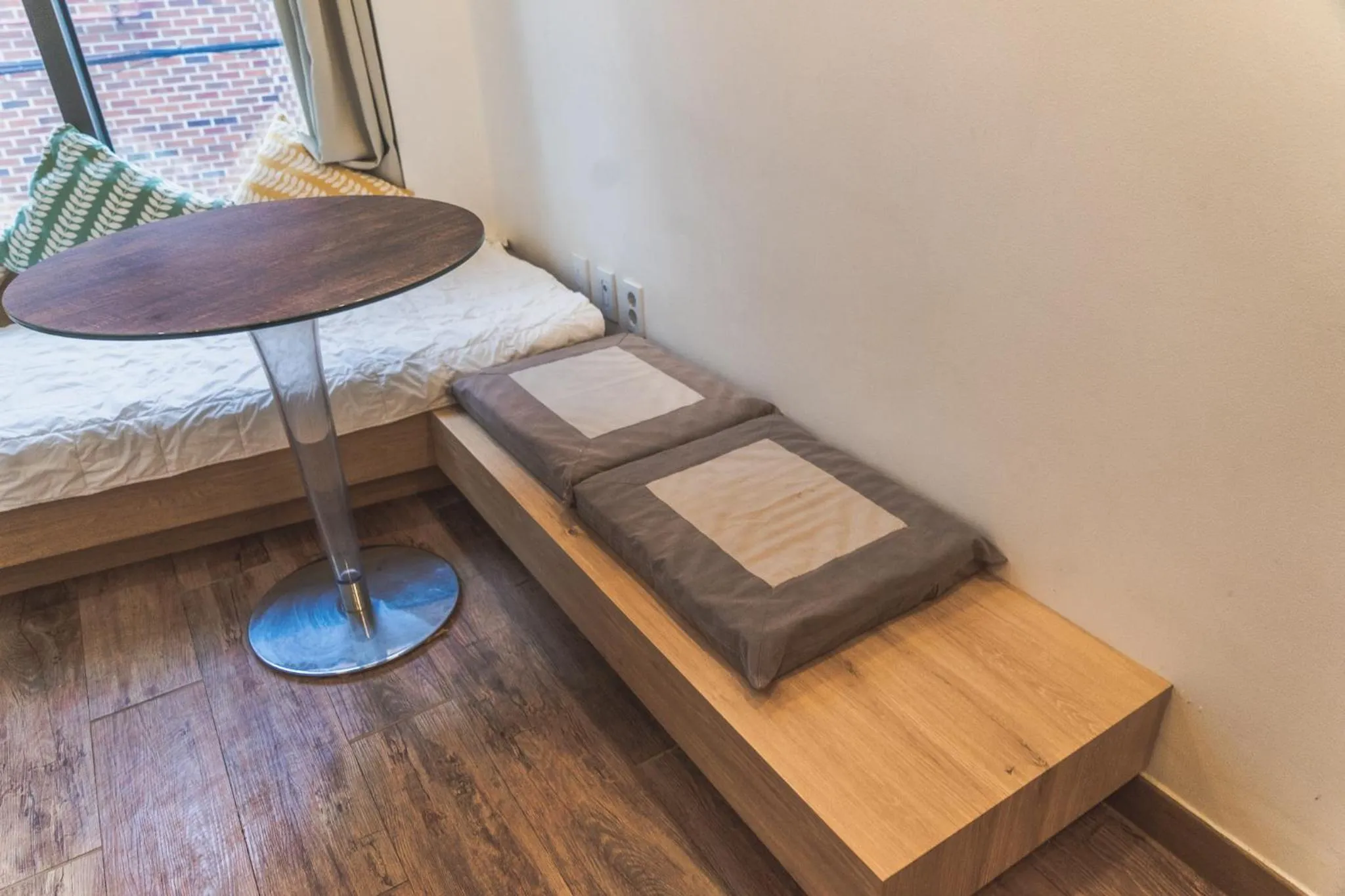 Bed in Myeongdong Artmonstay