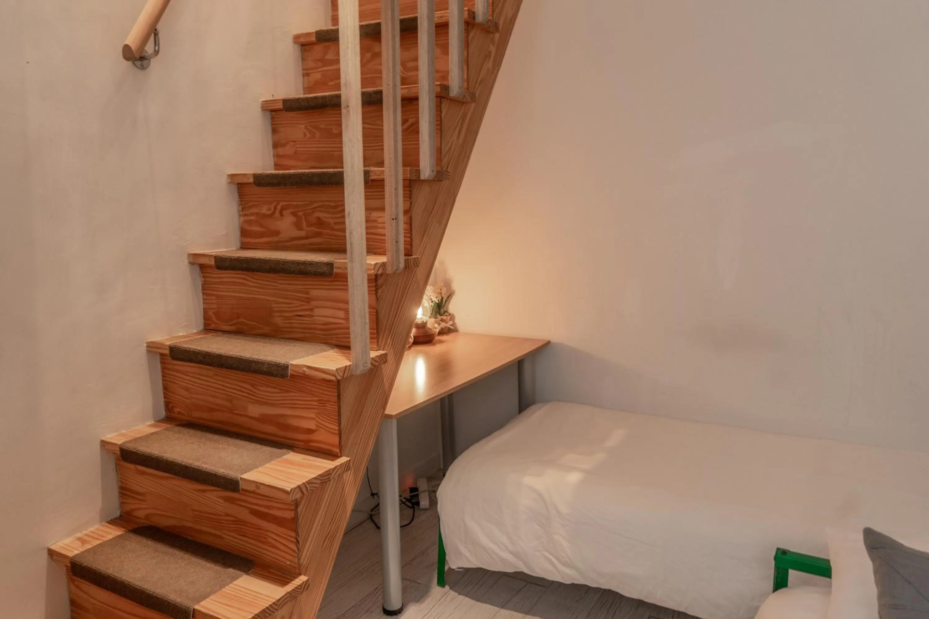 Bed in Myeongdong Artmonstay