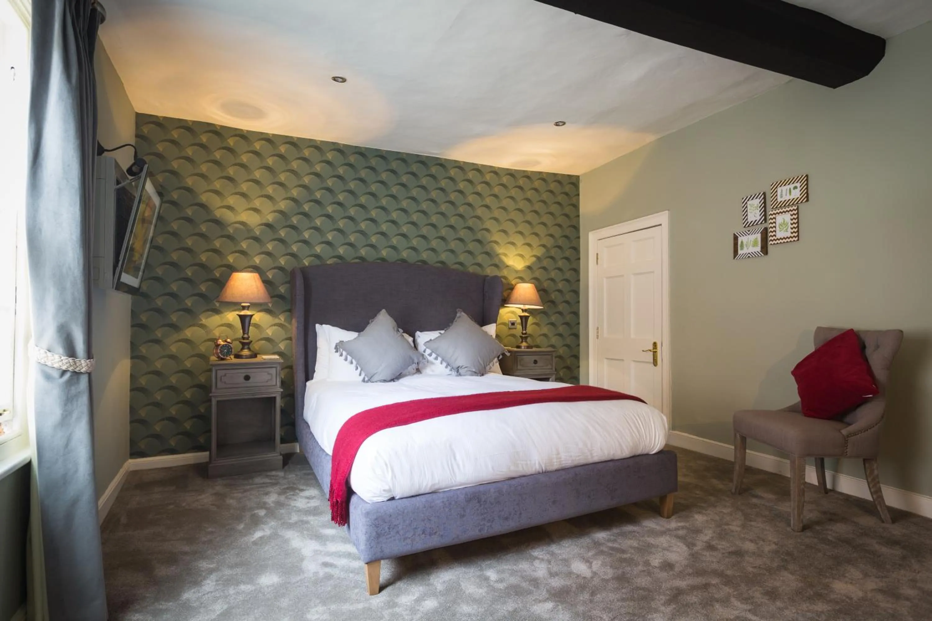 Bedroom, Bed in The Stratford Townhouse