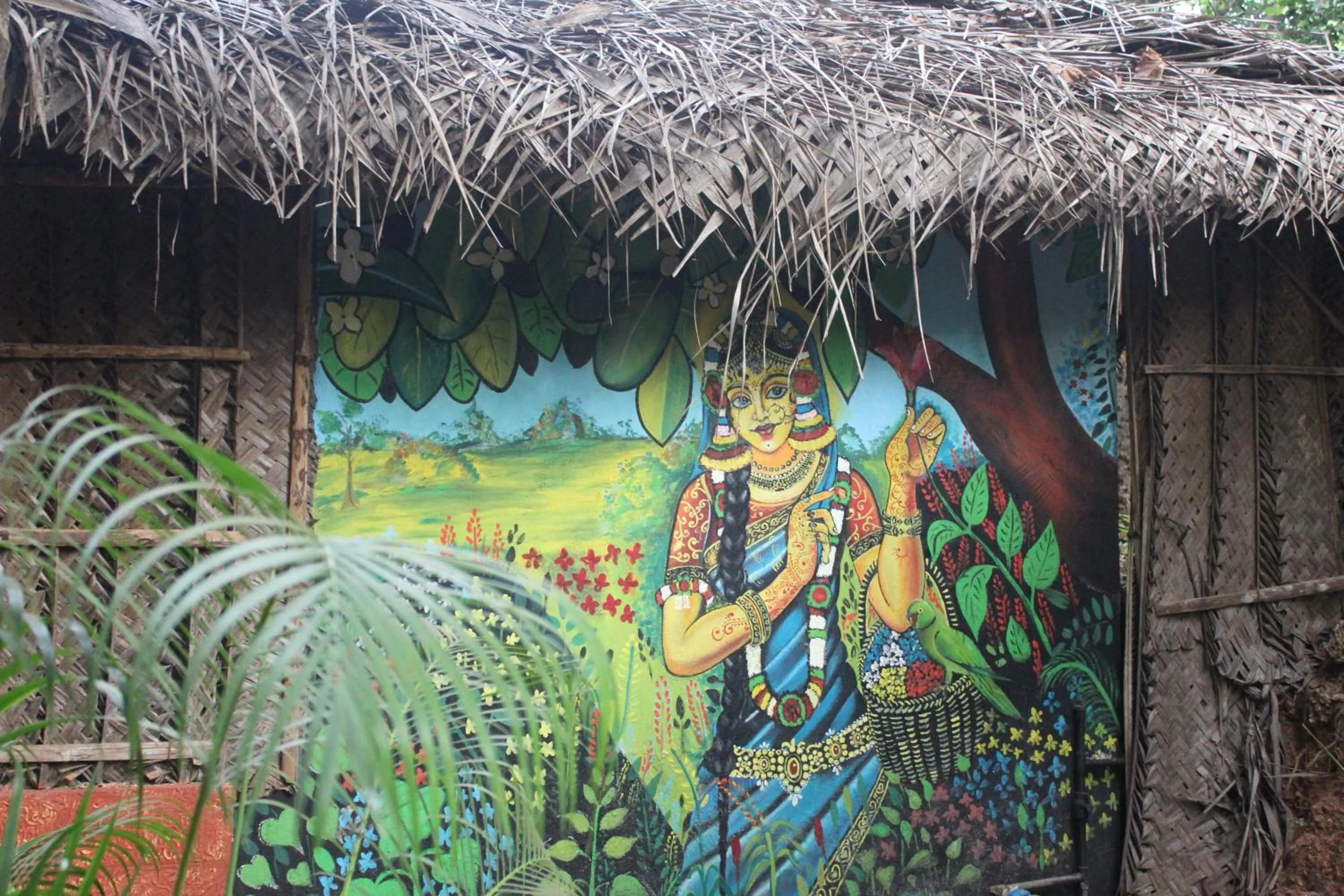 Garden in Palm Trees Ayurvedic Heritage