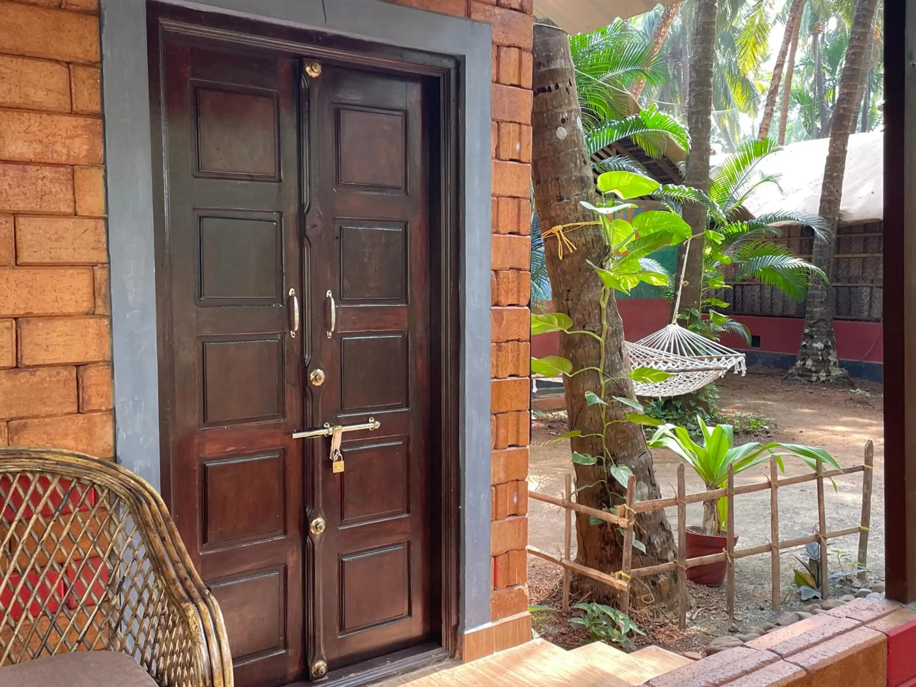 Double Room with Balcony - single occupancy in Palm Trees Ayurvedic Heritage Double Room with Balcony - single occupancy in Palm Trees Ayurvedic Heritage
