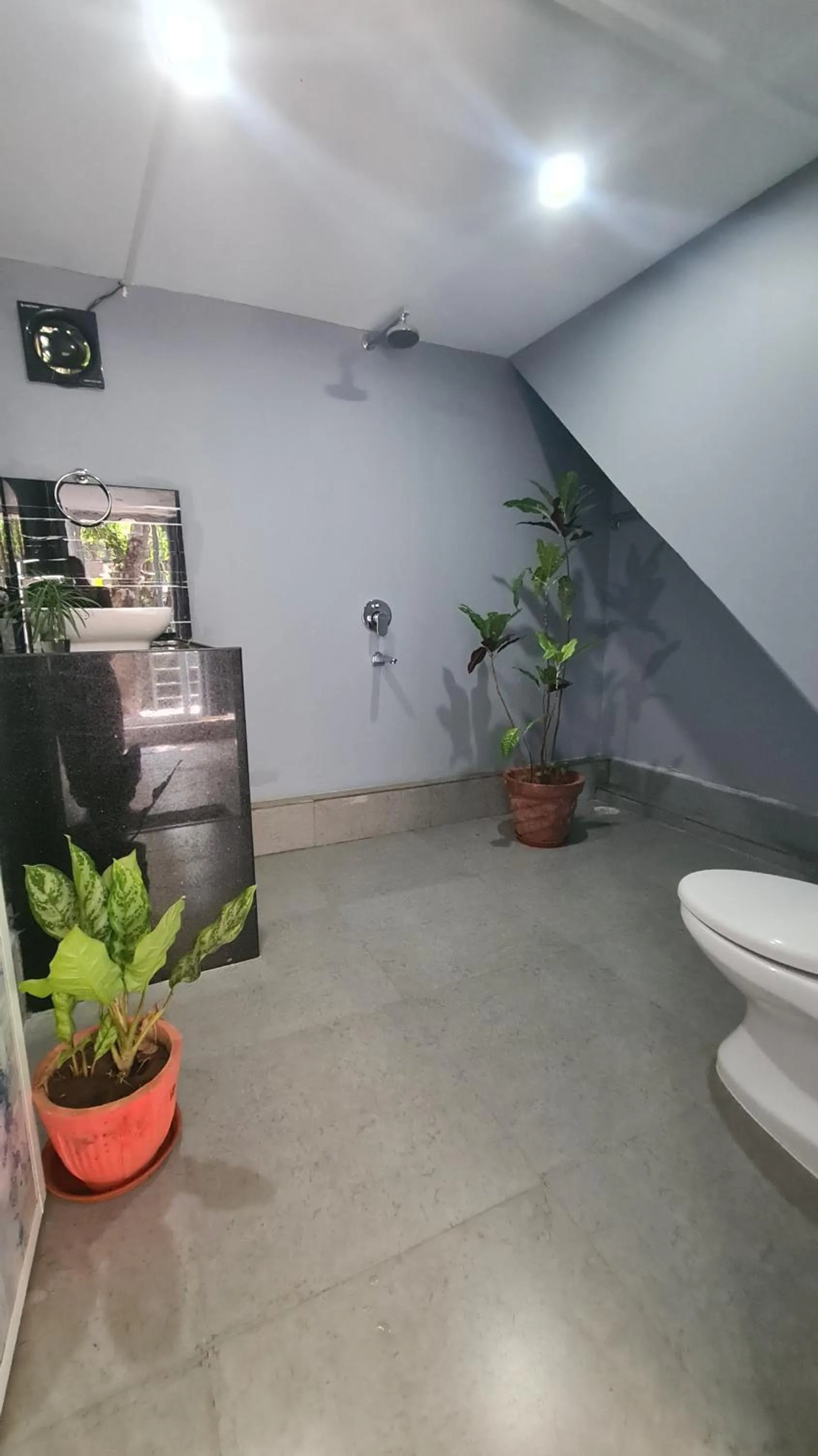 Bathroom in Palm Trees Ayurvedic Heritage