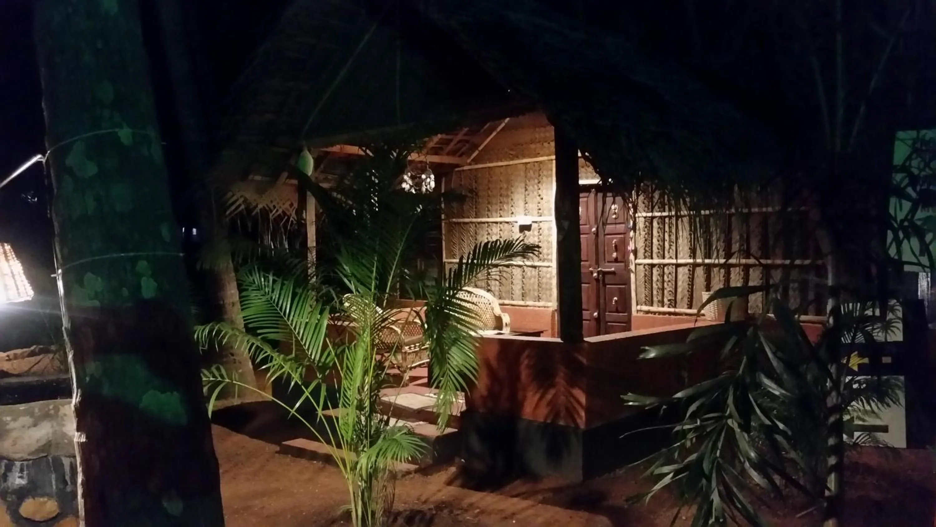 On site in Palm Trees Ayurvedic Heritage