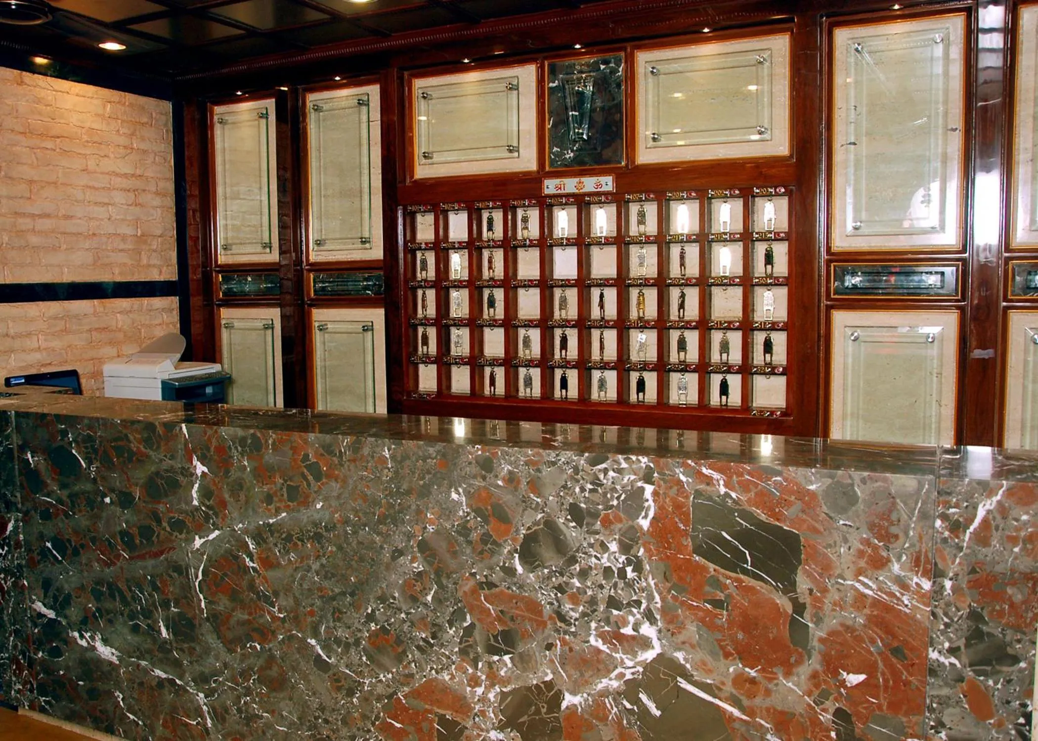 Lobby or reception in Hotel Hira