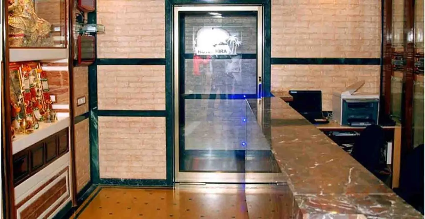 Lobby or reception in Hotel Hira