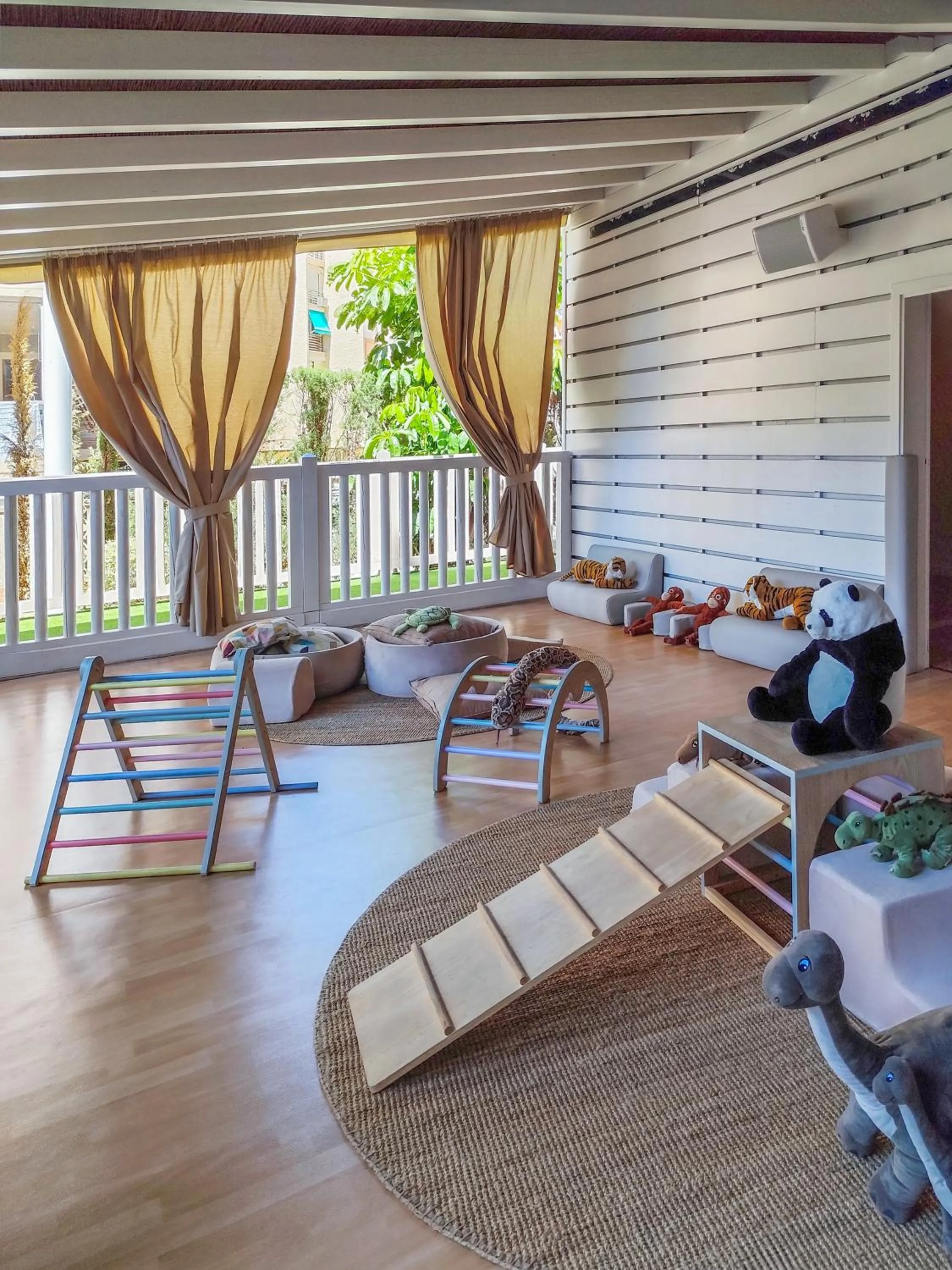 Children play ground in Sol Principe