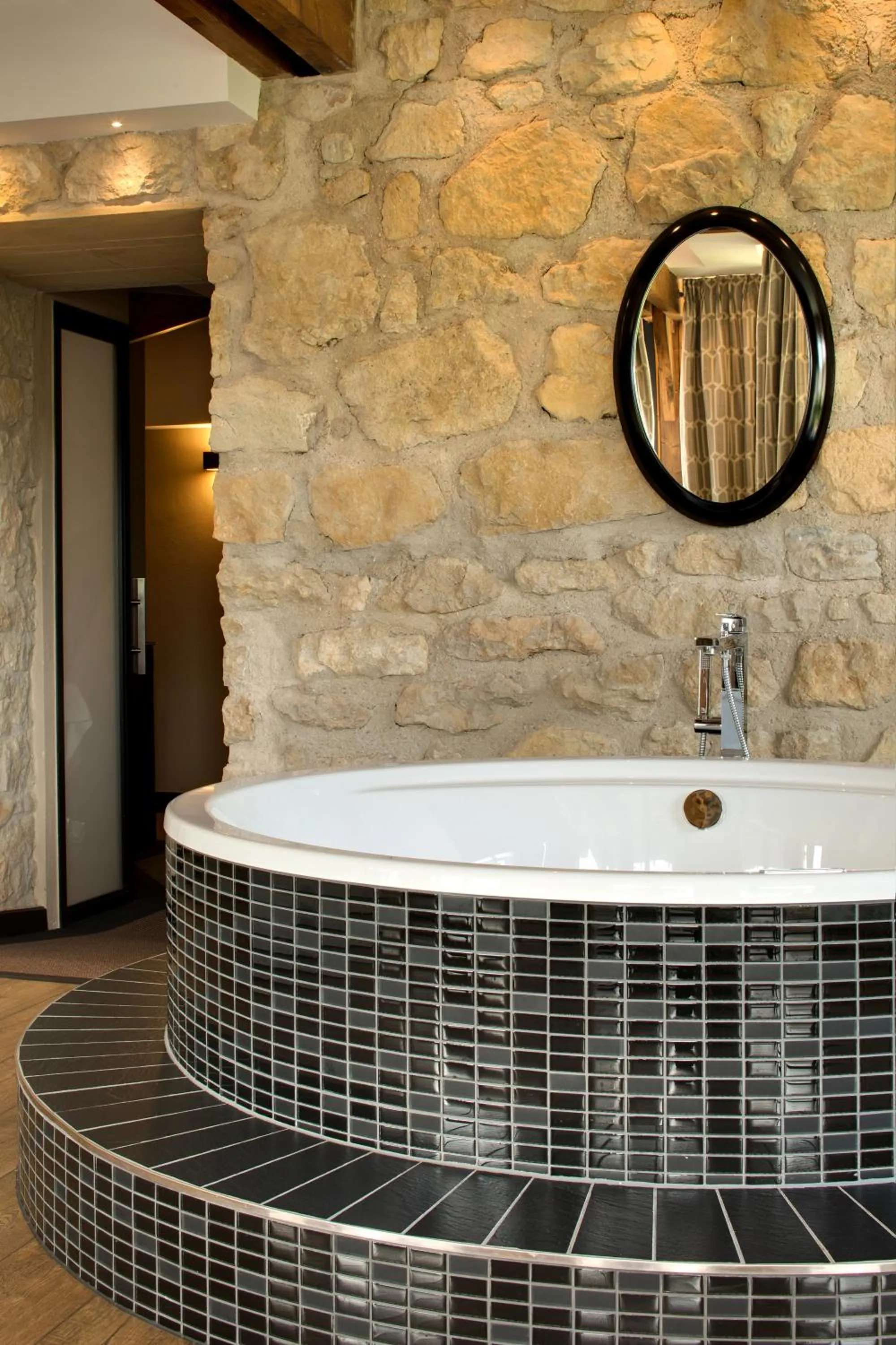 Bath in Domaine de la Klauss & Spa, Restaurant Gastronomique Le K