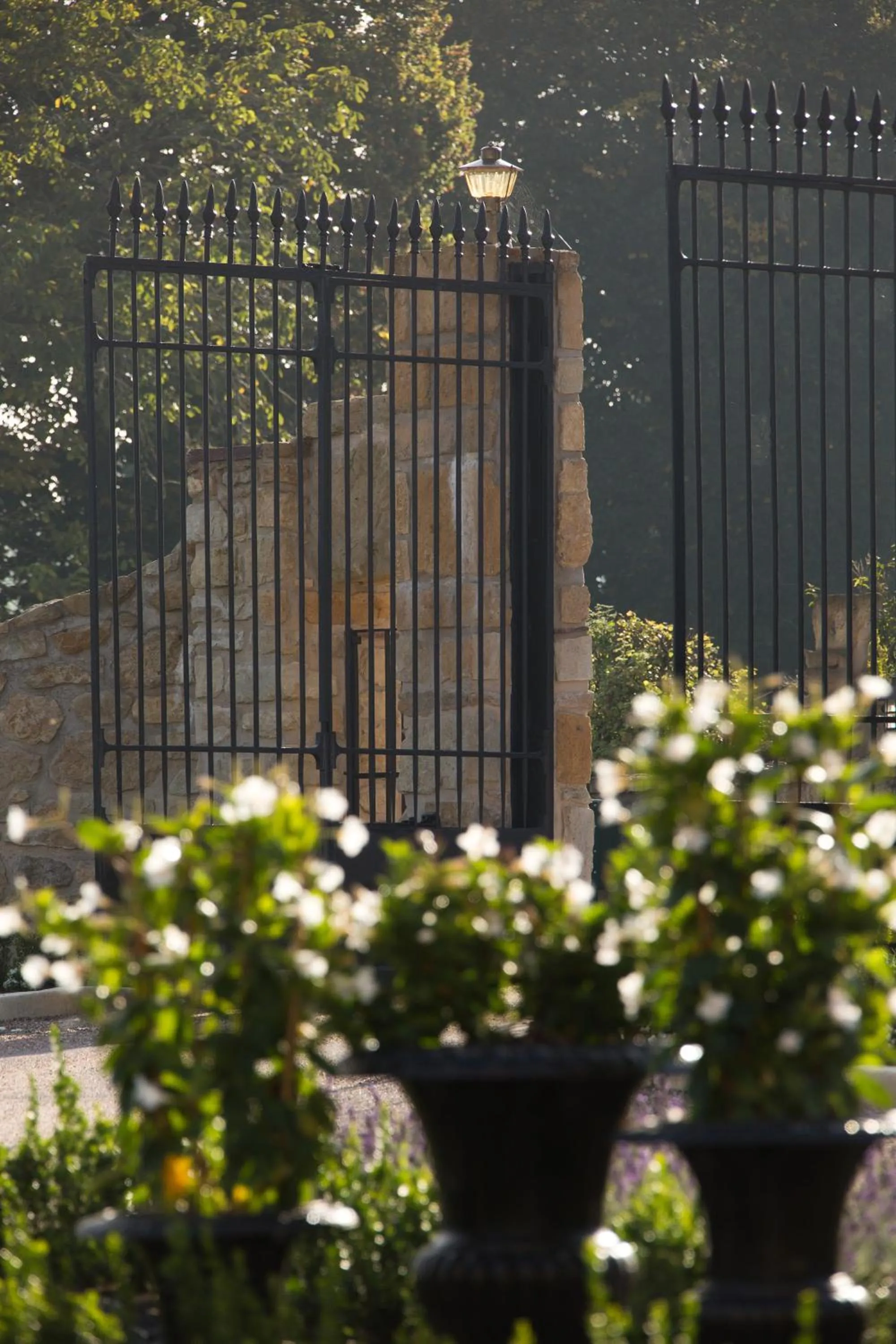 Decorative detail in Domaine de la Klauss & Spa, Restaurant Gastronomique Le K
