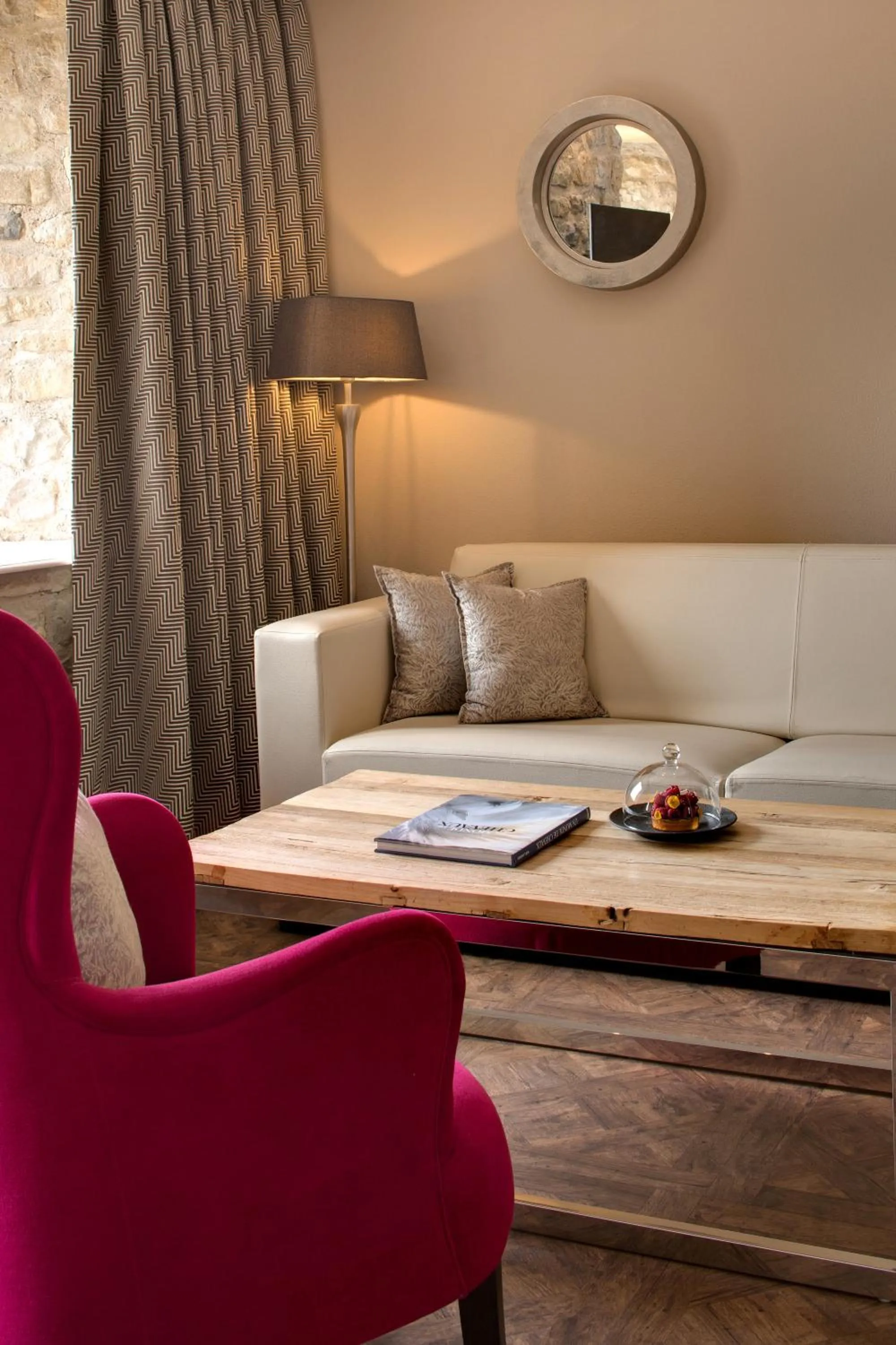 Seating area in Domaine de la Klauss & Spa, Restaurant Gastronomique Le K