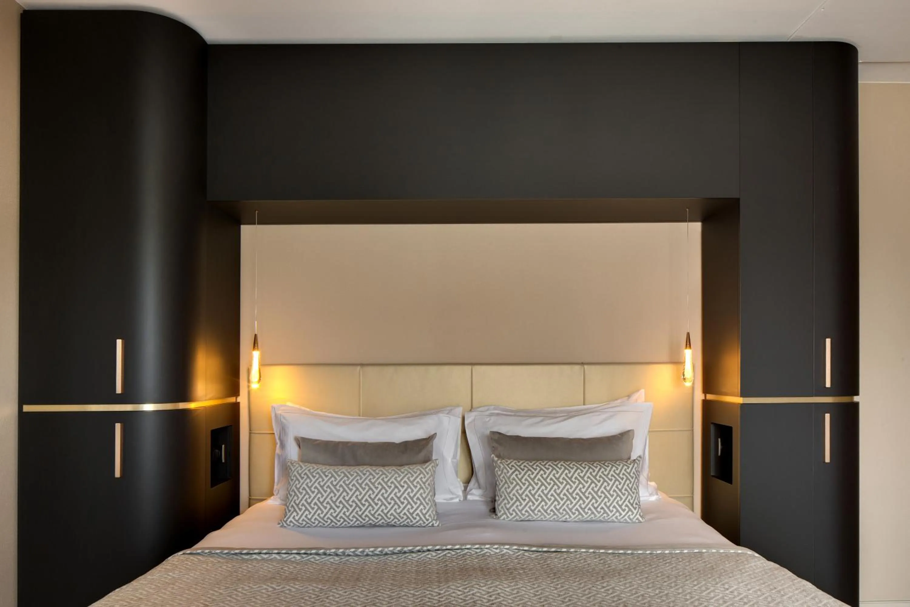 Bed in Domaine de la Klauss & Spa, Restaurant Gastronomique Le K