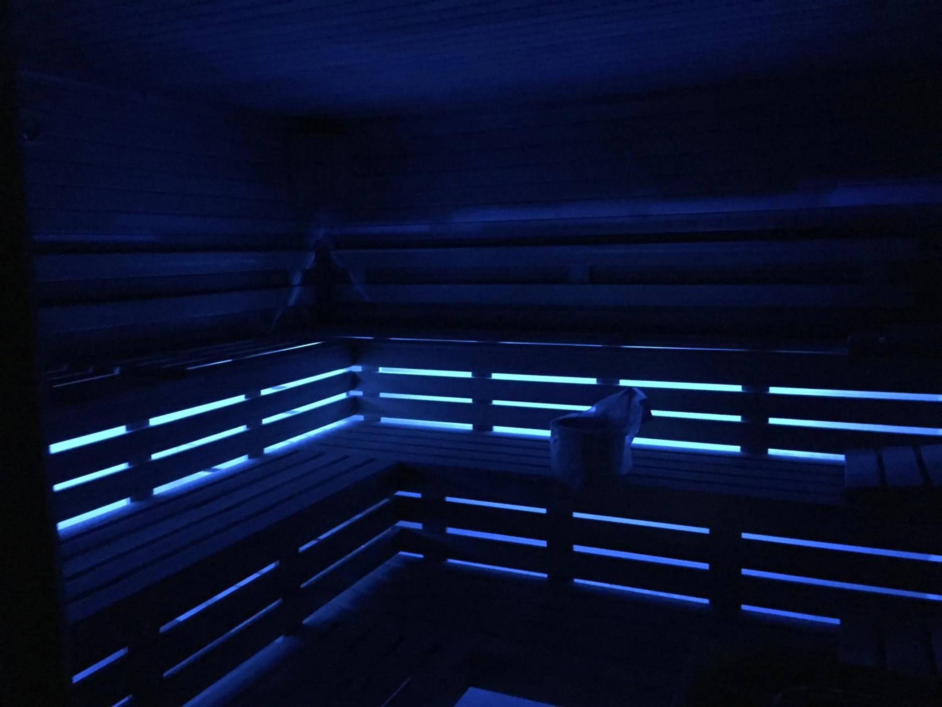 Sauna in Domaine de la Klauss & Spa, Restaurant Gastronomique Le K