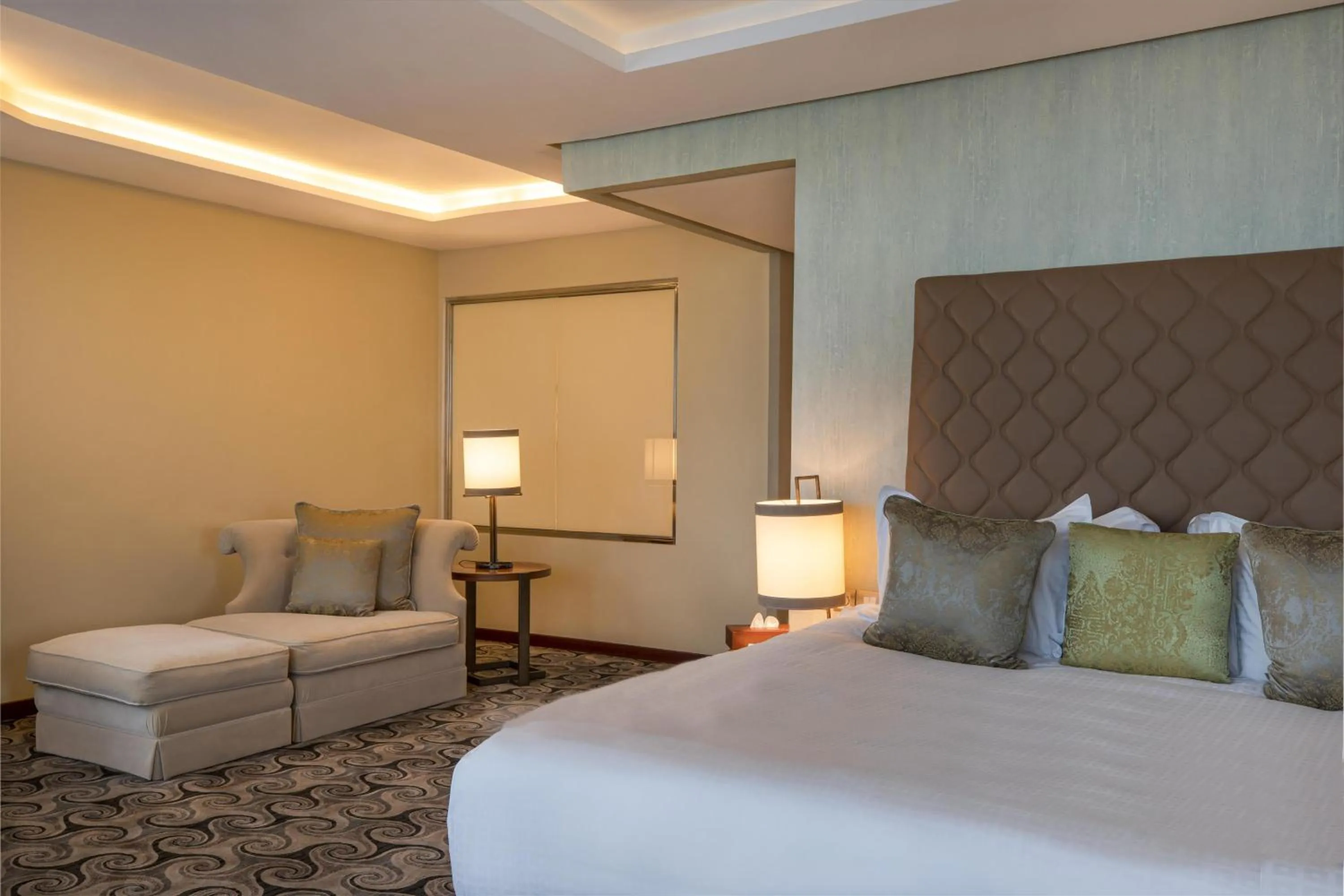 Living room, Bed in Grand Mogador City Center