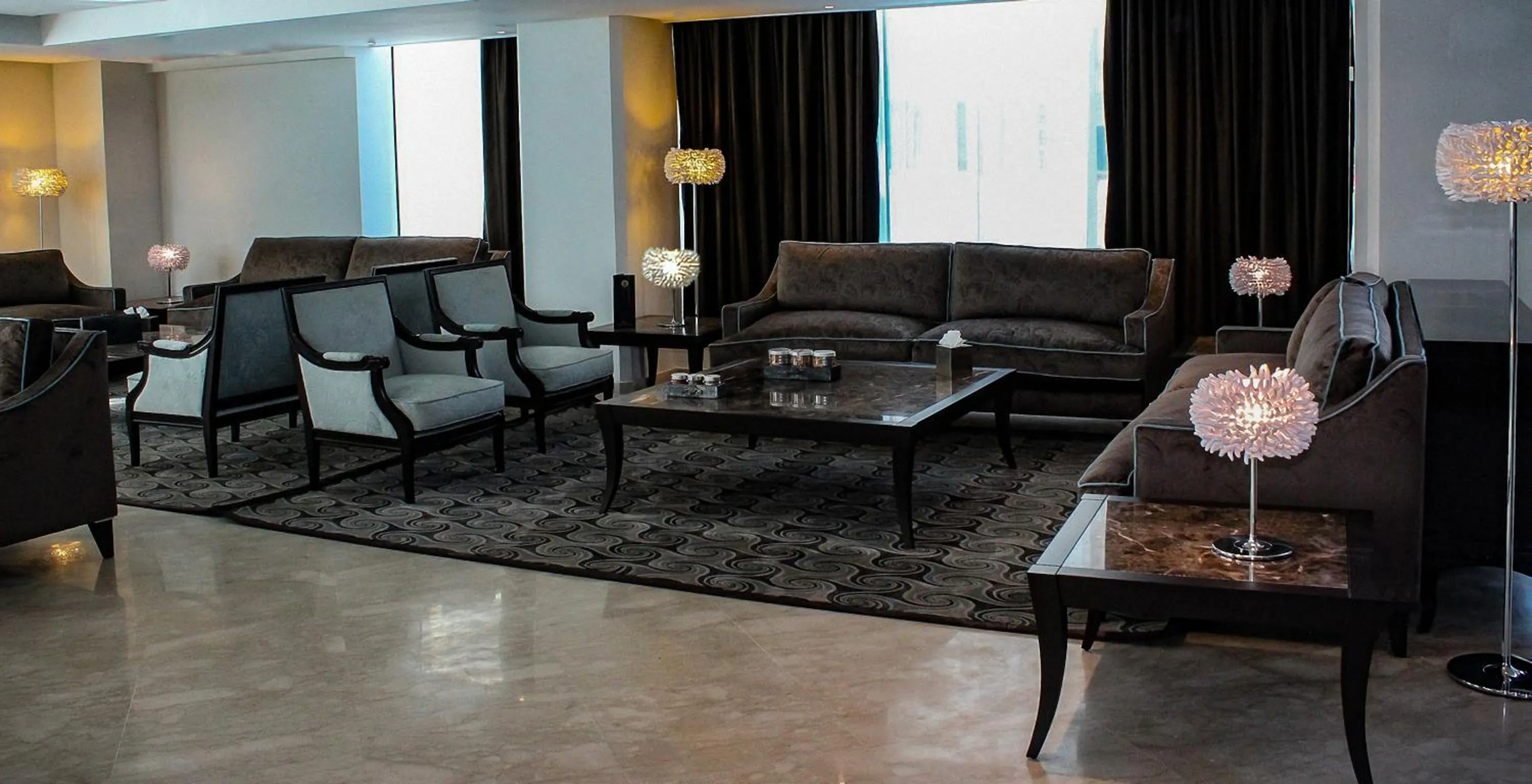 Lobby or reception in Mogador Marina