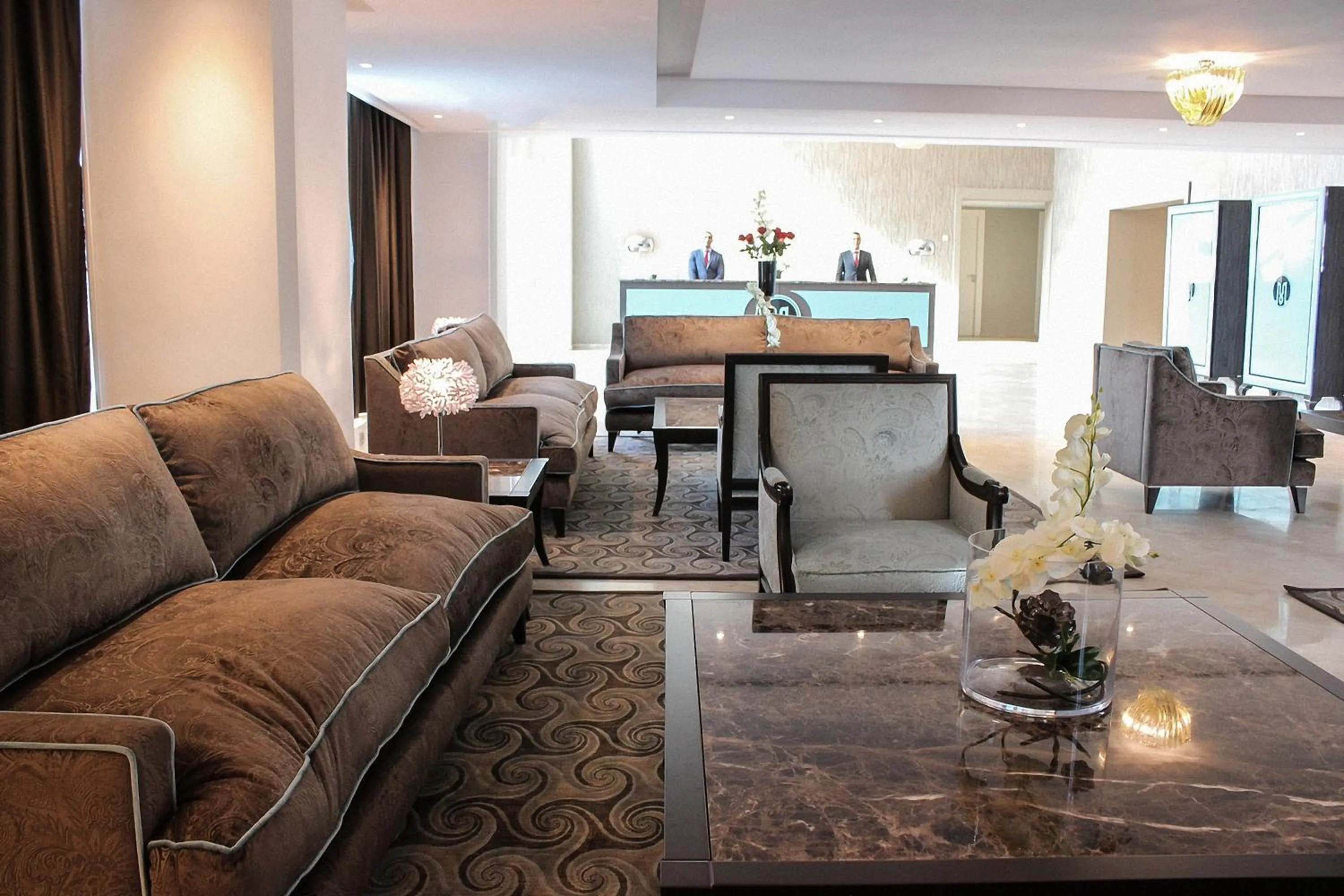 Lobby or reception in Mogador Marina