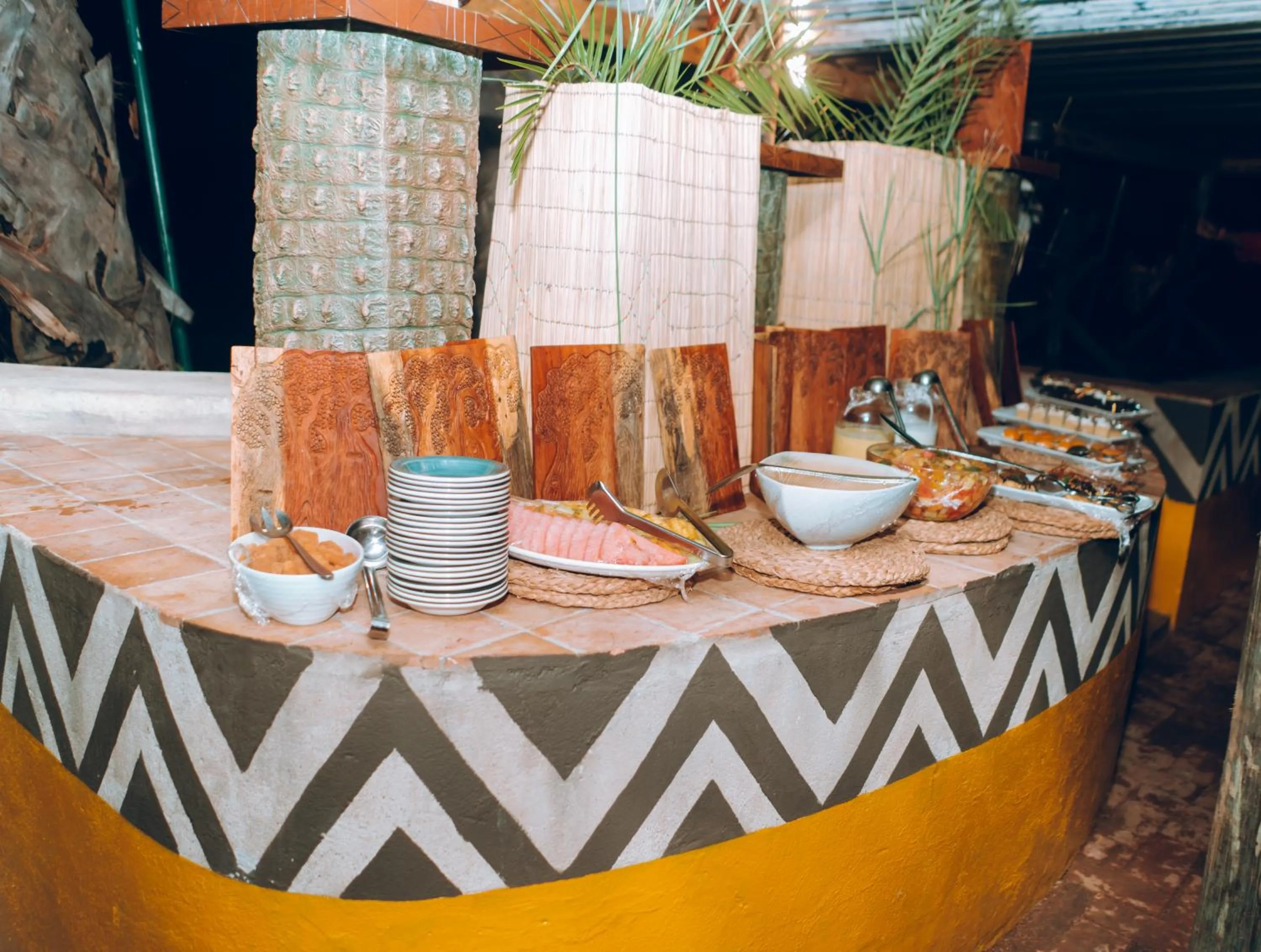 Food in Elephant Hills Resort