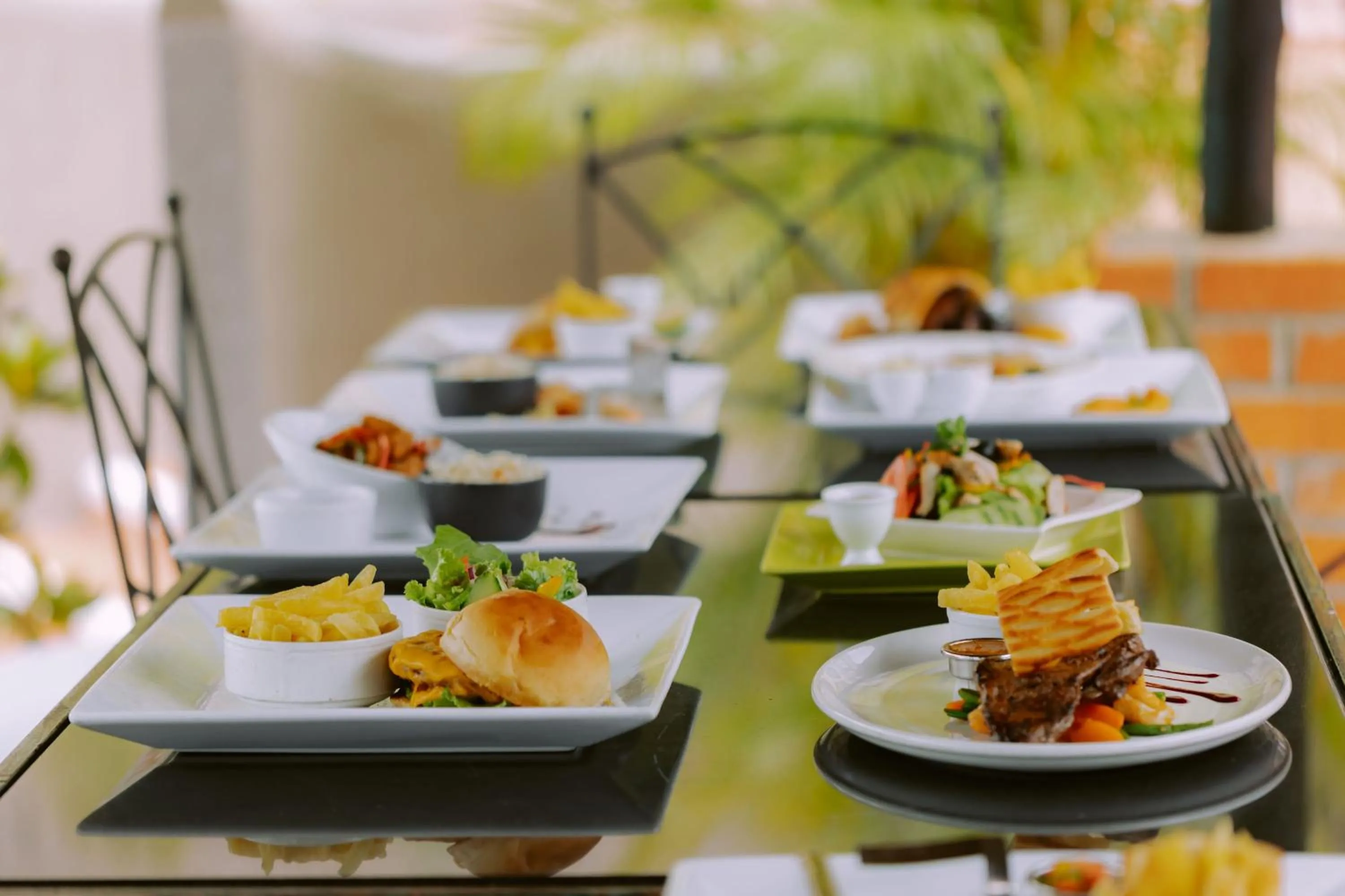 Food in Elephant Hills Resort