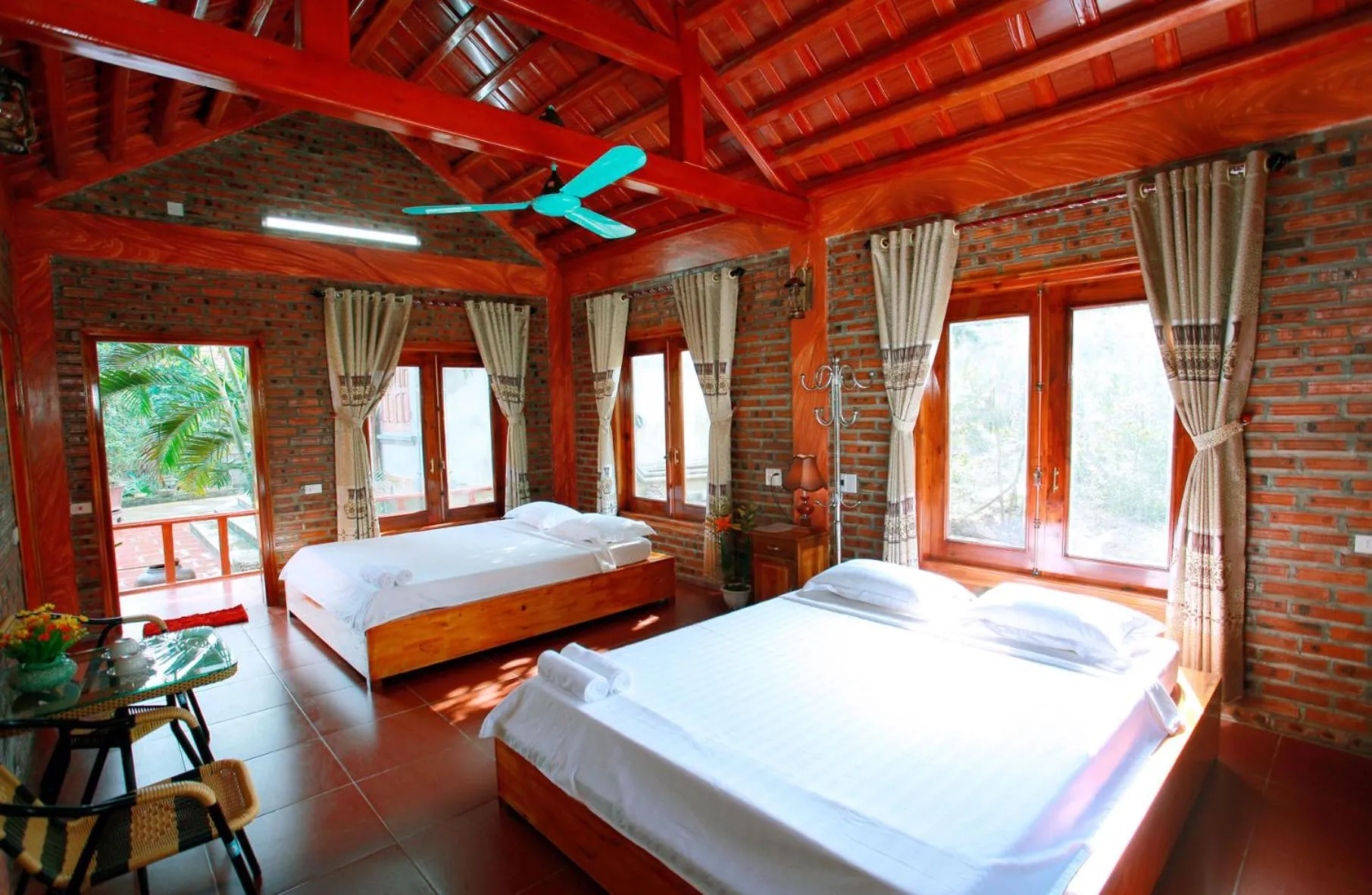 Bedroom, Bed in Ninh Binh Mountain View Homestay & Restaurant