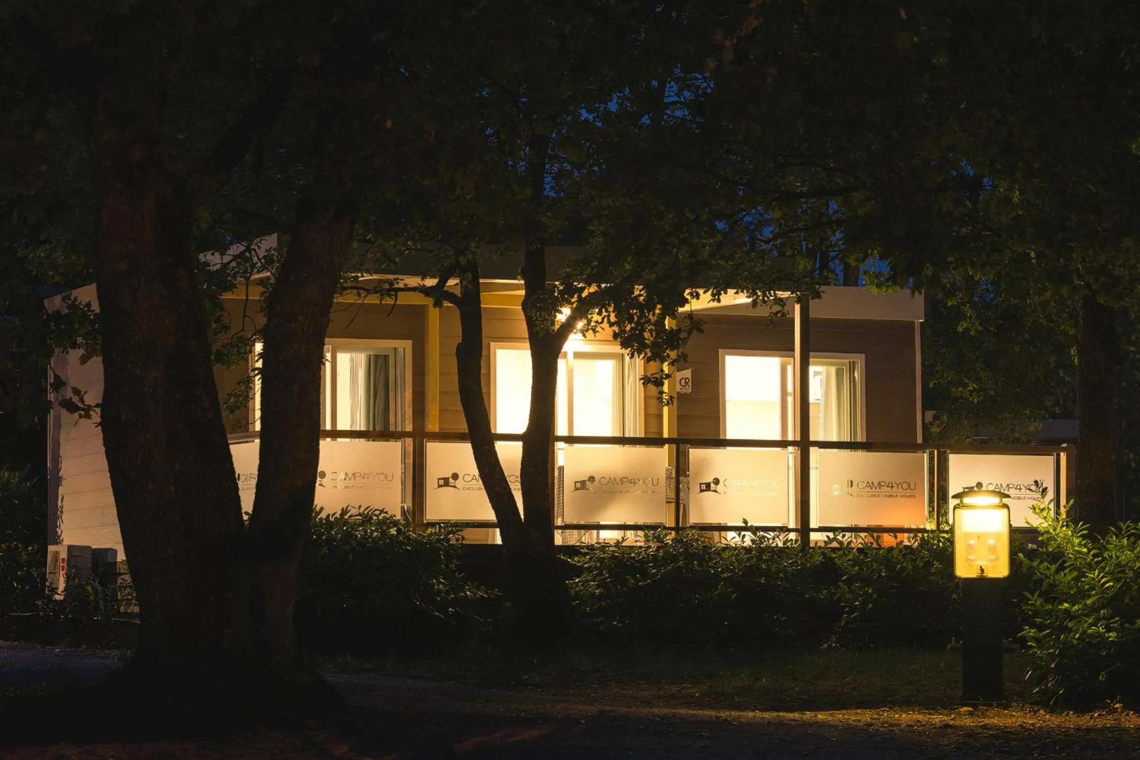 Garden in Mobile Homes - FKK Nudist Camping Solaris