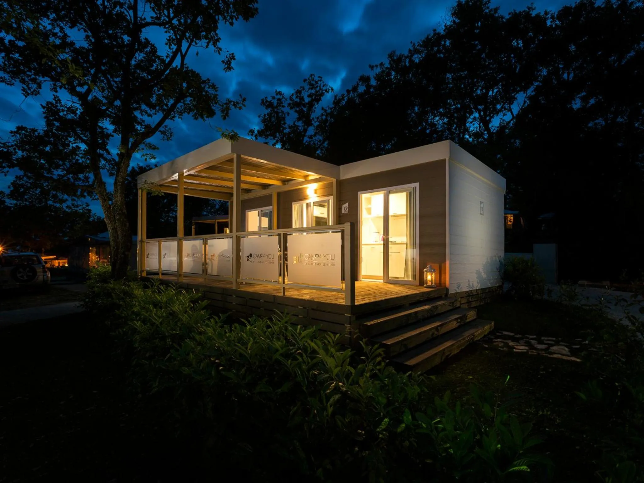 Neighbourhood in Mobile Homes - FKK Nudist Camping Solaris