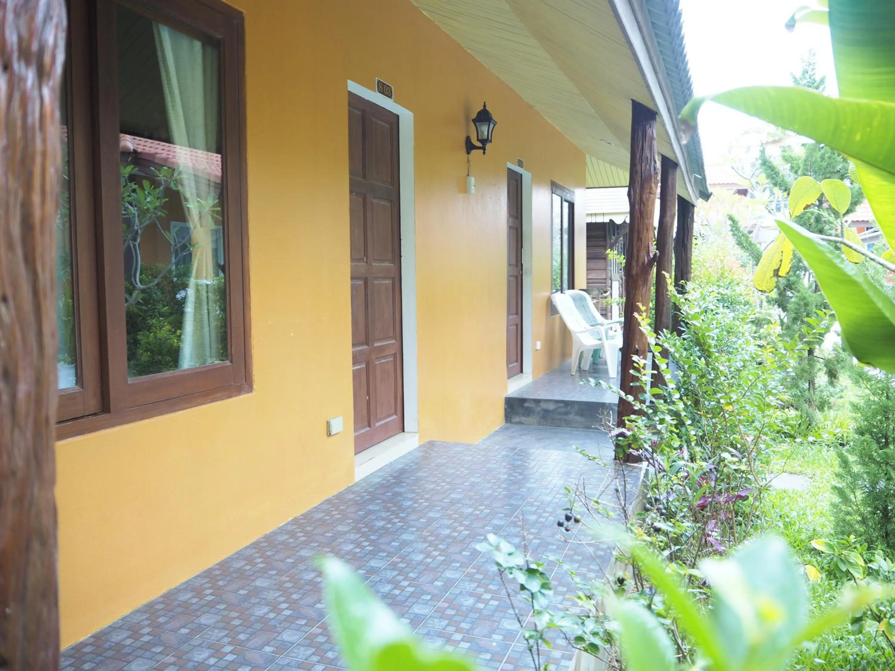 Balcony/Terrace in Lanta Fevrier Resort