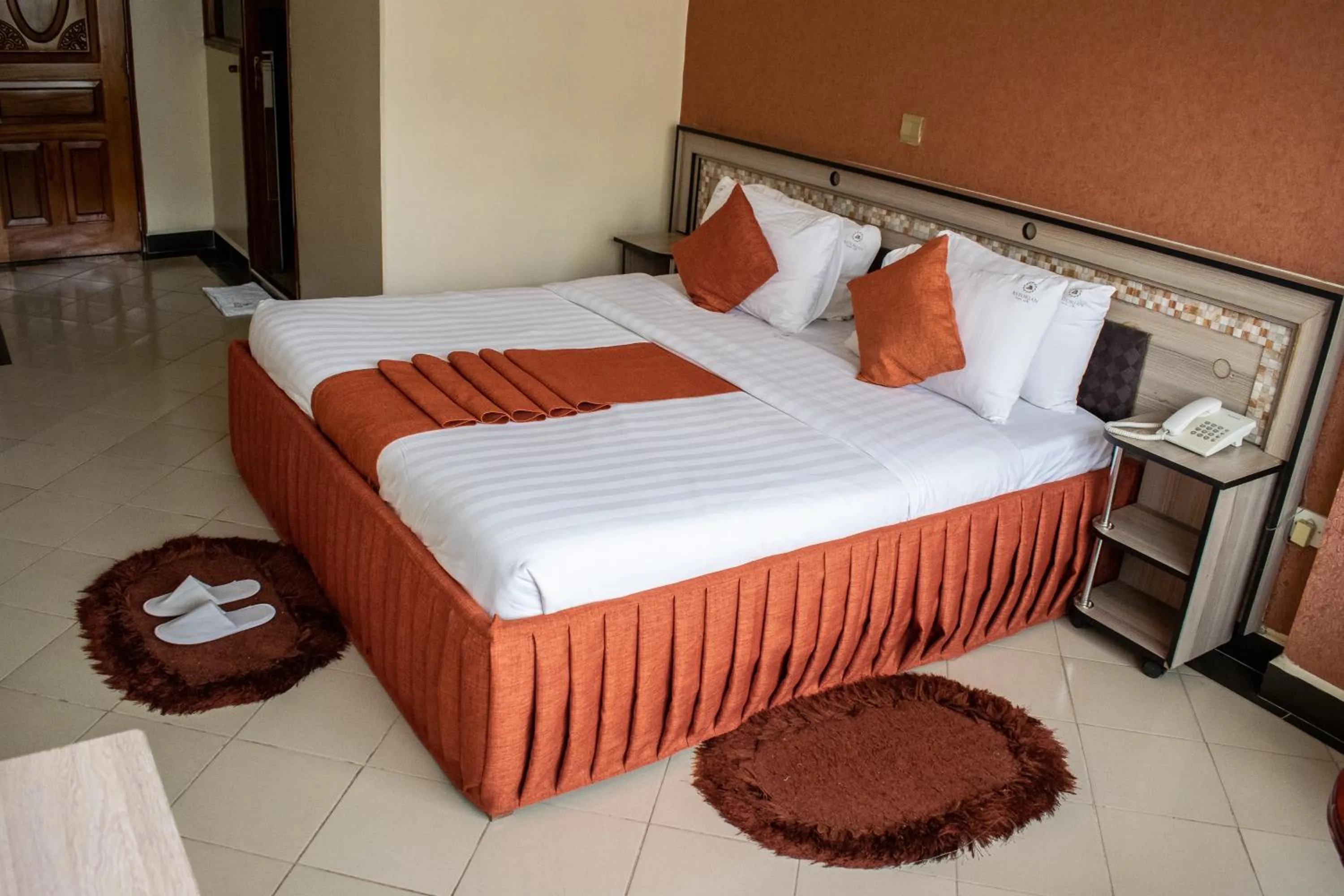 Bed in Astorian Grand Hotel Naivasha