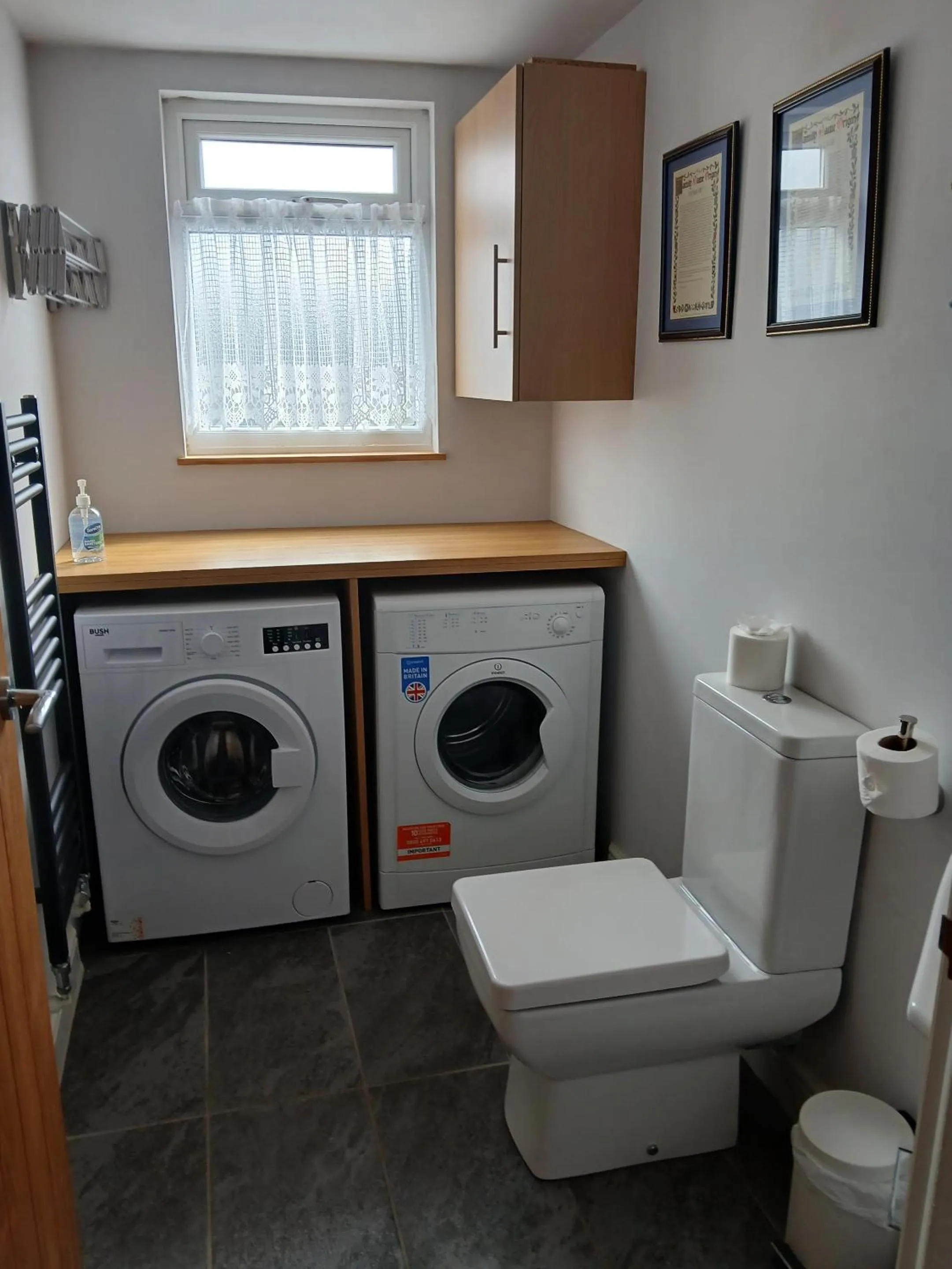 laundry in Ormsgill Inn
