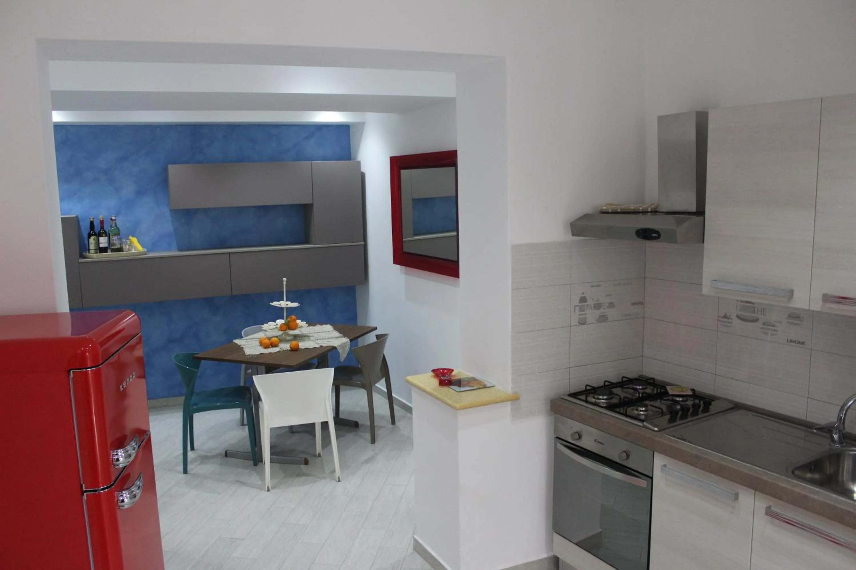 Kitchen or kitchenette in B&B Xenia
